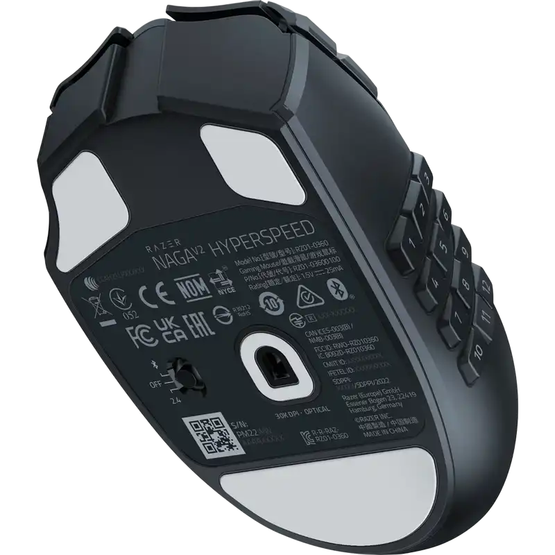 Игровая мышь Razer Razer Naga V2 Чёрный