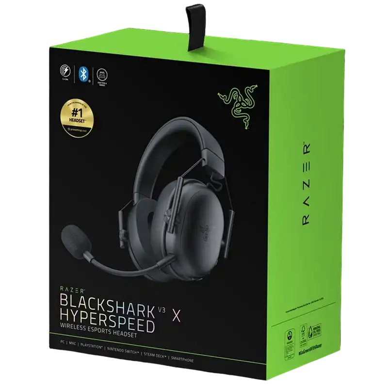 Căști Razer BlackShark V3 X HyperSpeed for PC Negru
