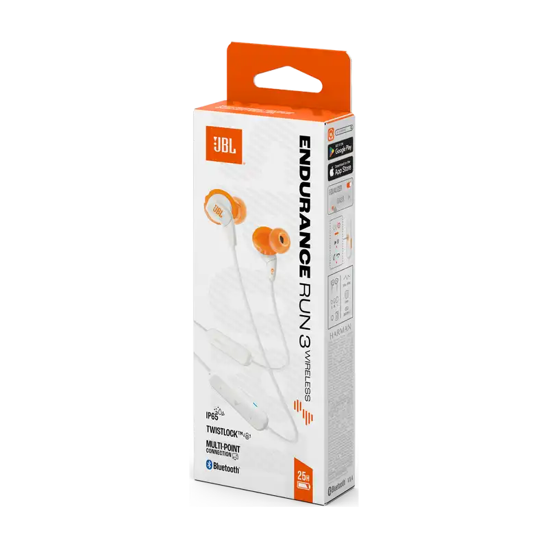 Căști JBL Endurance RUN 3 Alb