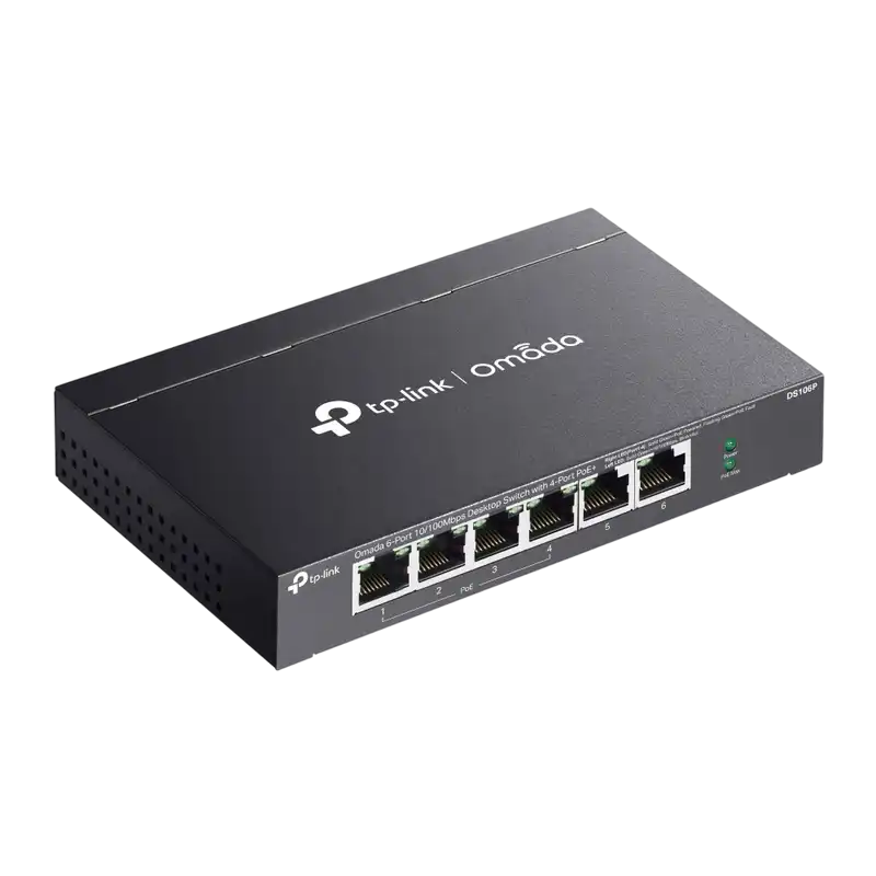 Switch de rețea TP-LINK DS106P Negru