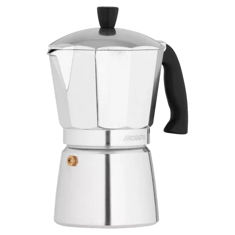 Гейзерная кофеварка Ardesto AR0806AG Gemini Cremona Нержавеющая сталь