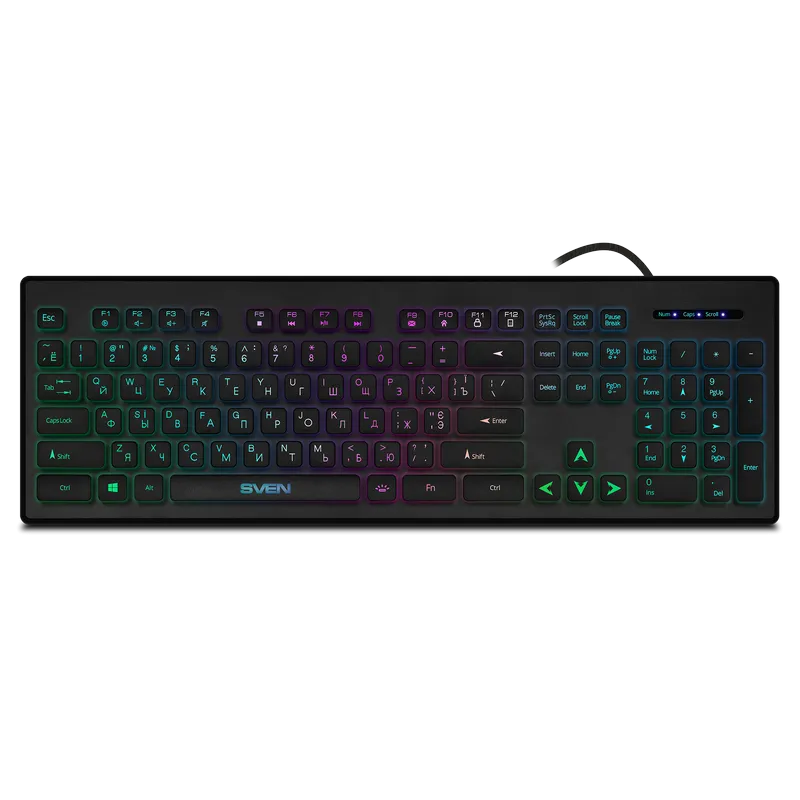 Cumpara  Tastaturi - Клавиатура SVEN KB-C7500EL Мембрана Черный..