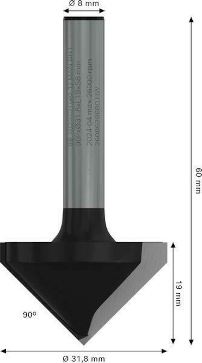 BOSCH V-groove (2608629680)