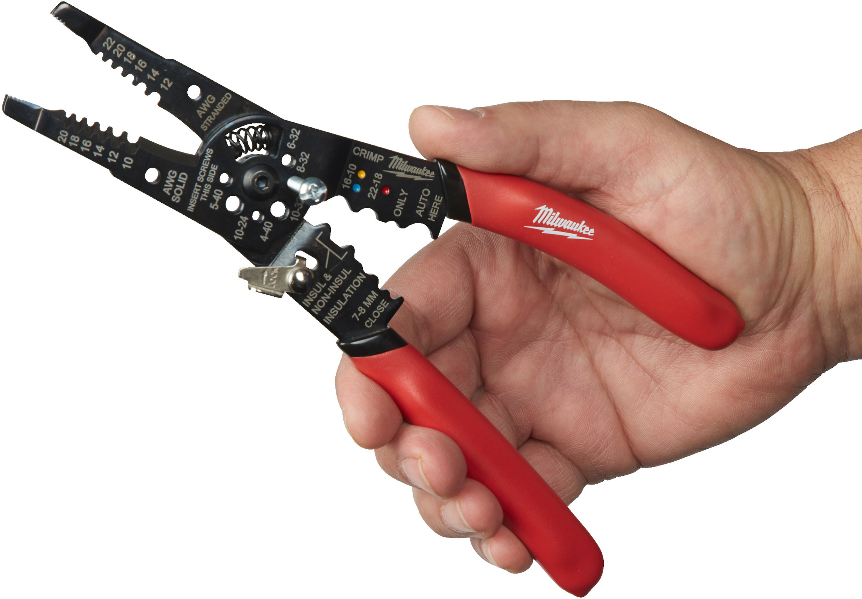 Клещи для зачистки проводов MILWAUKEE 4932493816