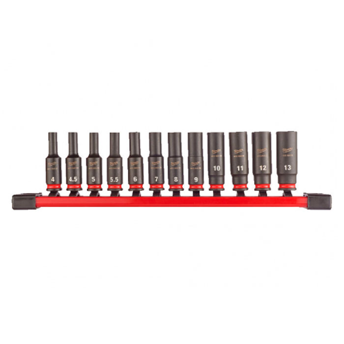 Cumpara  Capete tubulare cu impact - Milwaukee 9 Piece 3/8