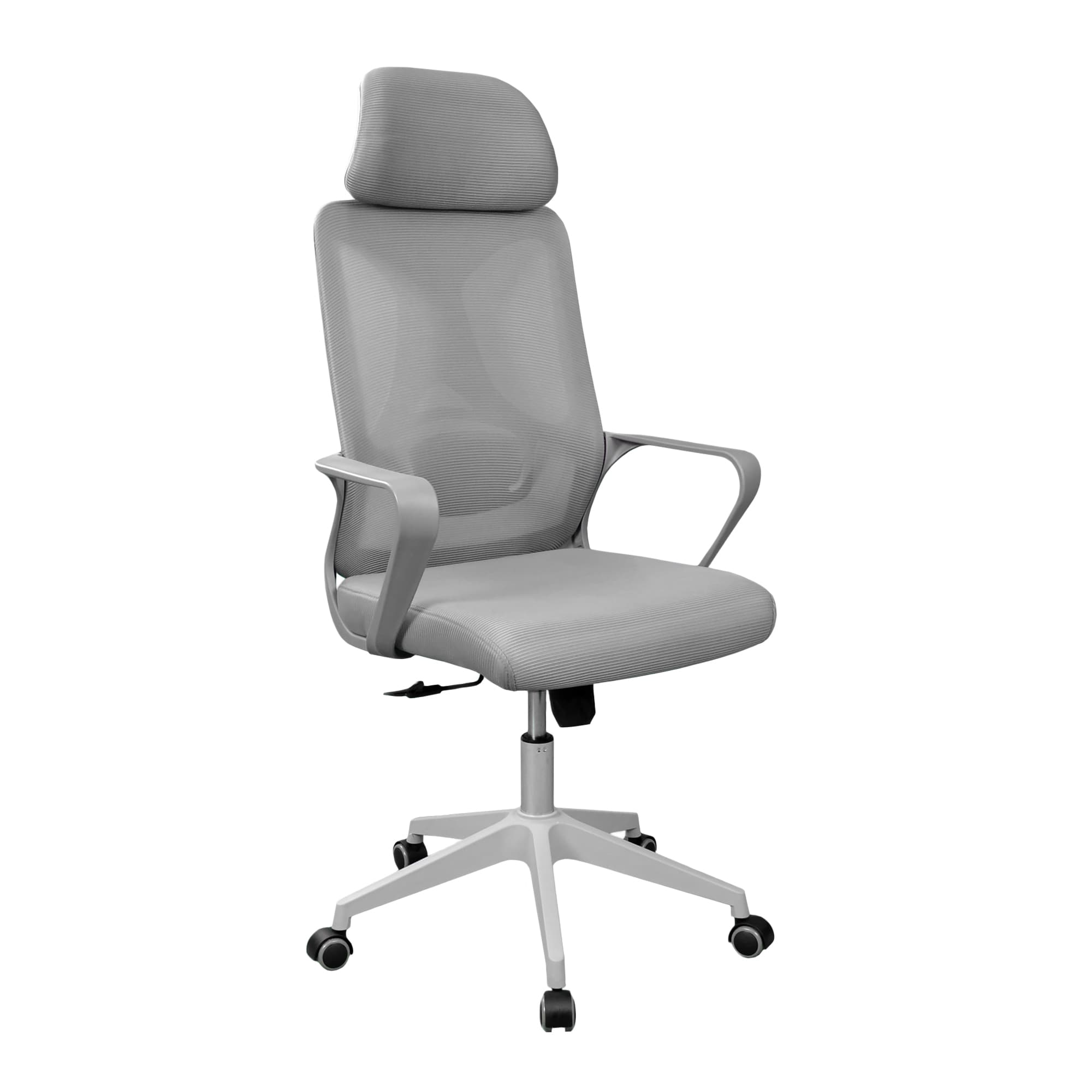 Fotoliu Birou F-20141 B Grey+Grey Frame