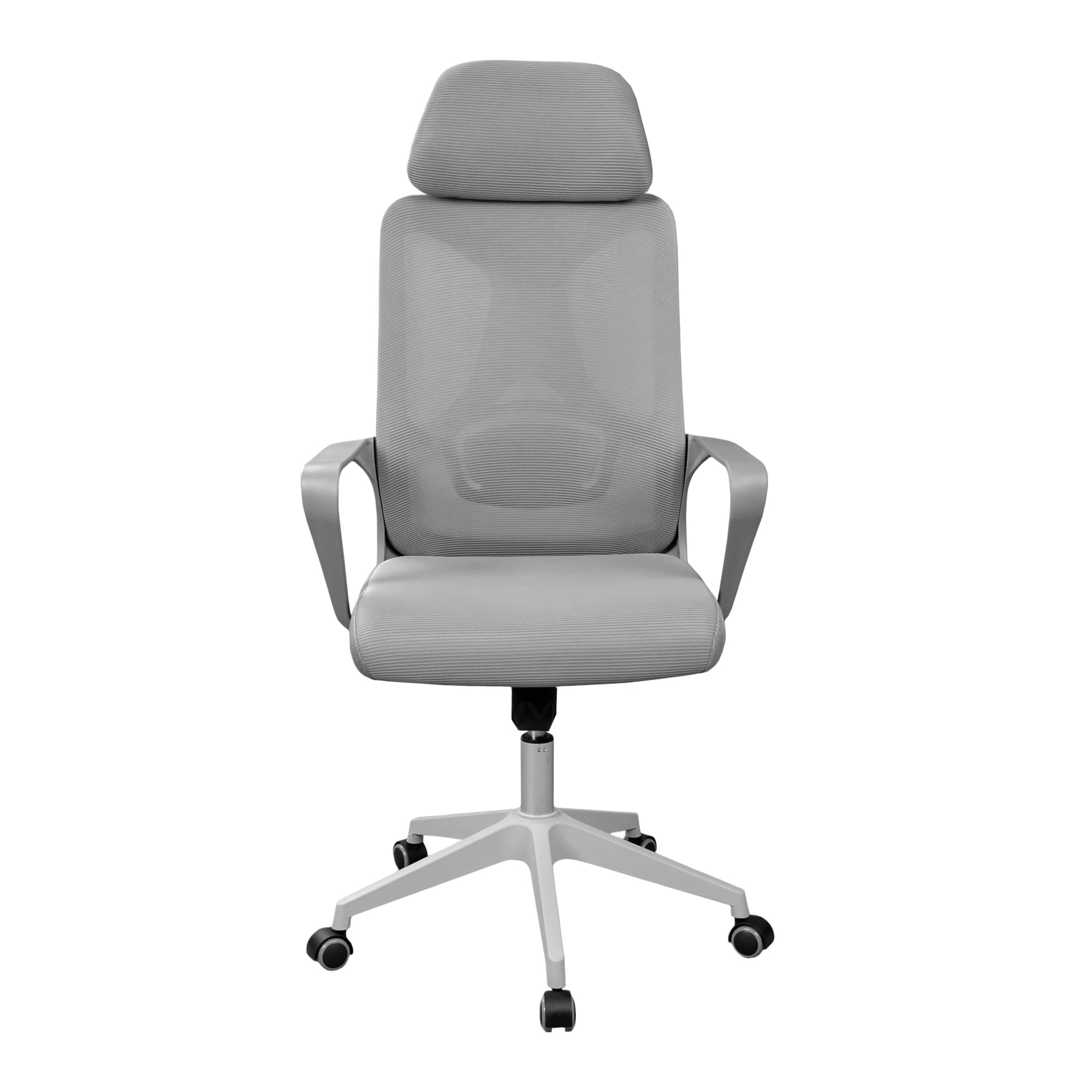 Fotoliu Birou F-20141 B Grey+Grey Frame