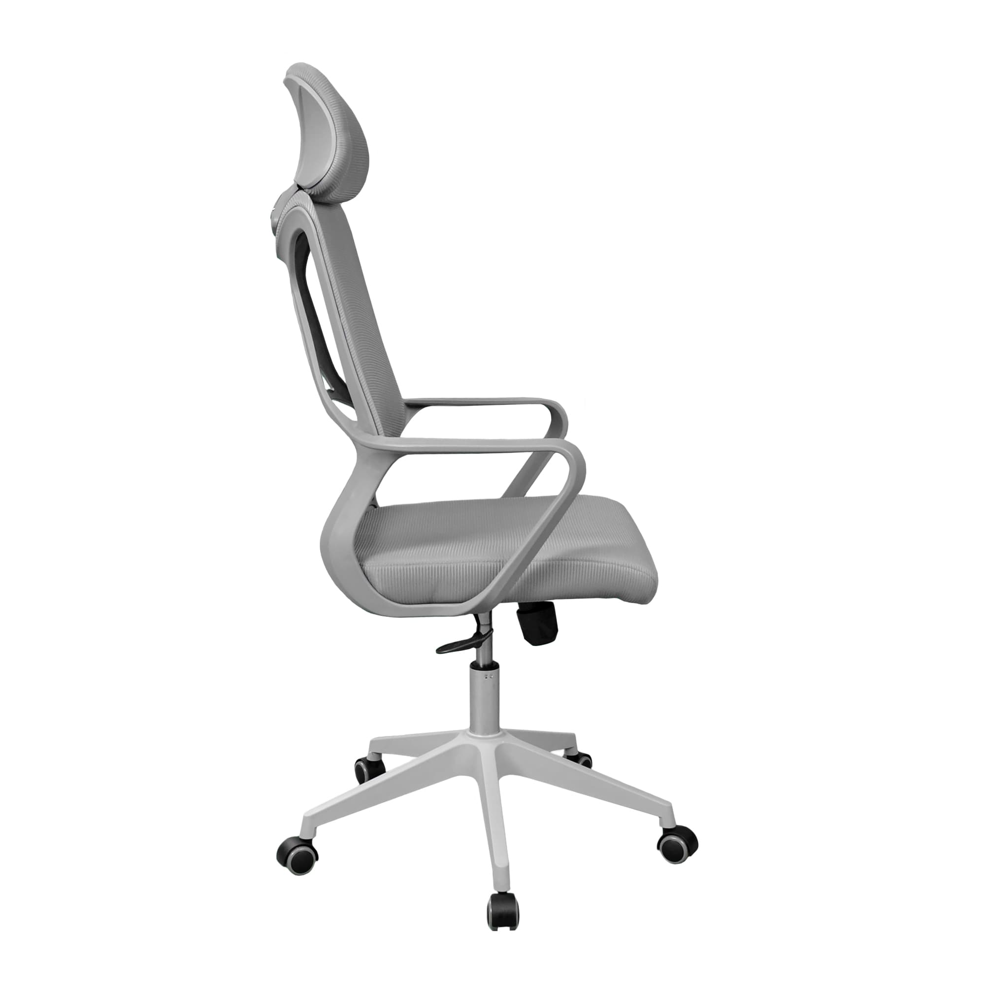 Fotoliu Birou F-20141 B Grey+Grey Frame