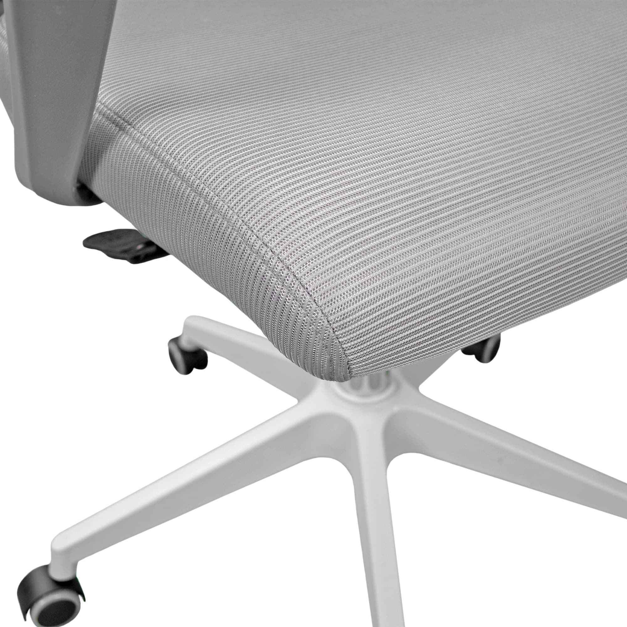 Fotoliu Birou F-20141 B Grey+Grey Frame