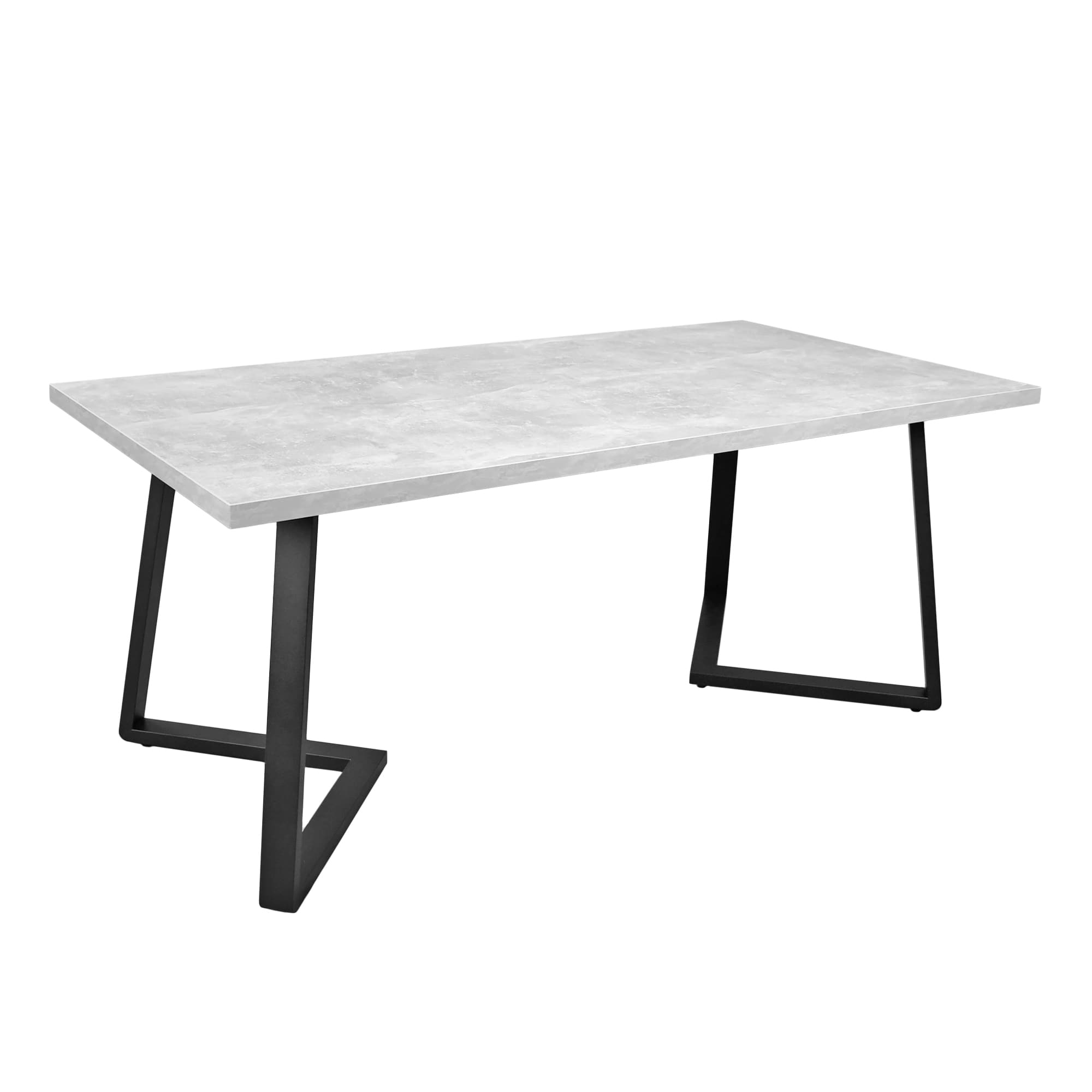 Cumpara  Mobilier de birou - Masă FRIDA Beton+Black Legs 180×90..