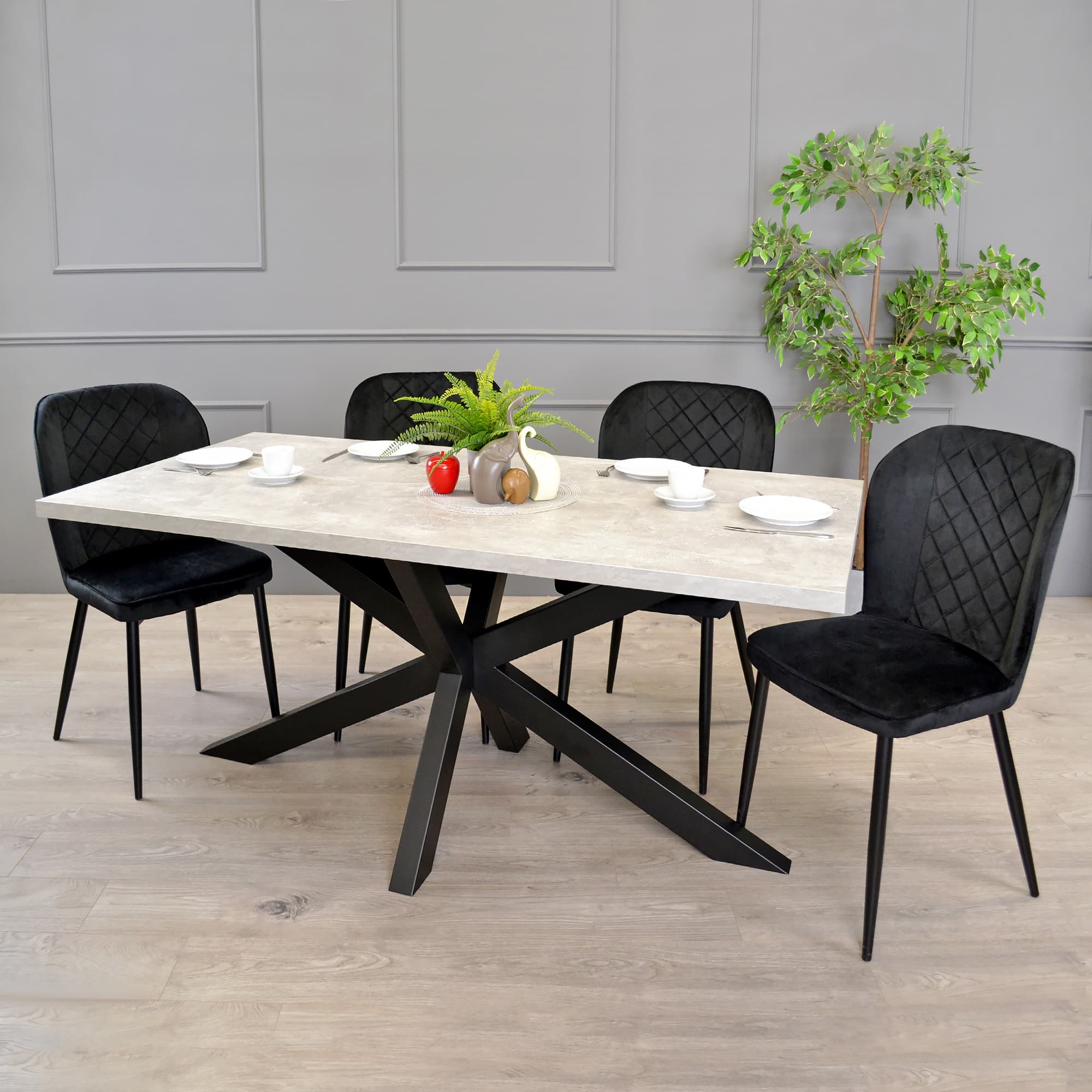 Masă VESTA Beton 180×90