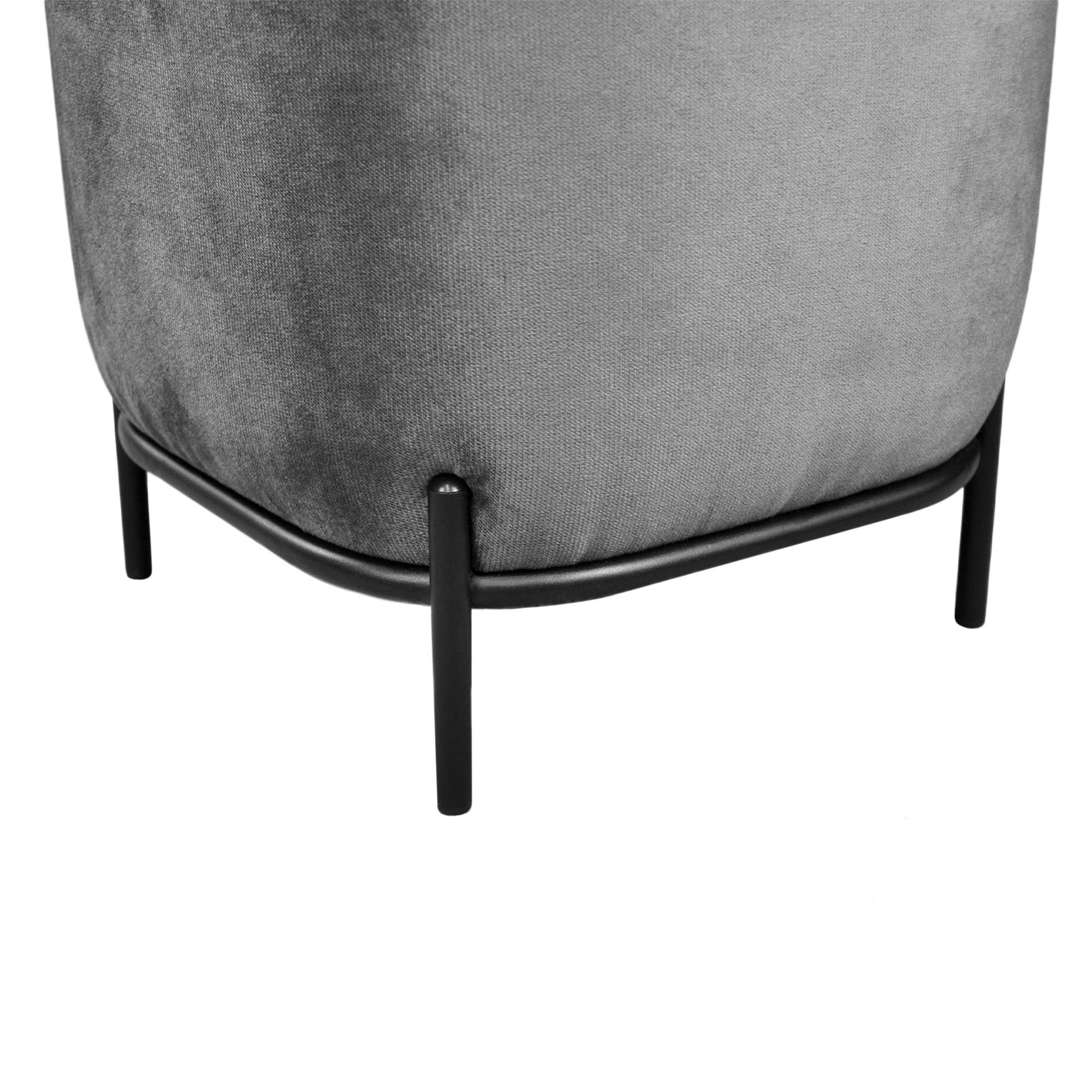 Banchetă Hippo Grey