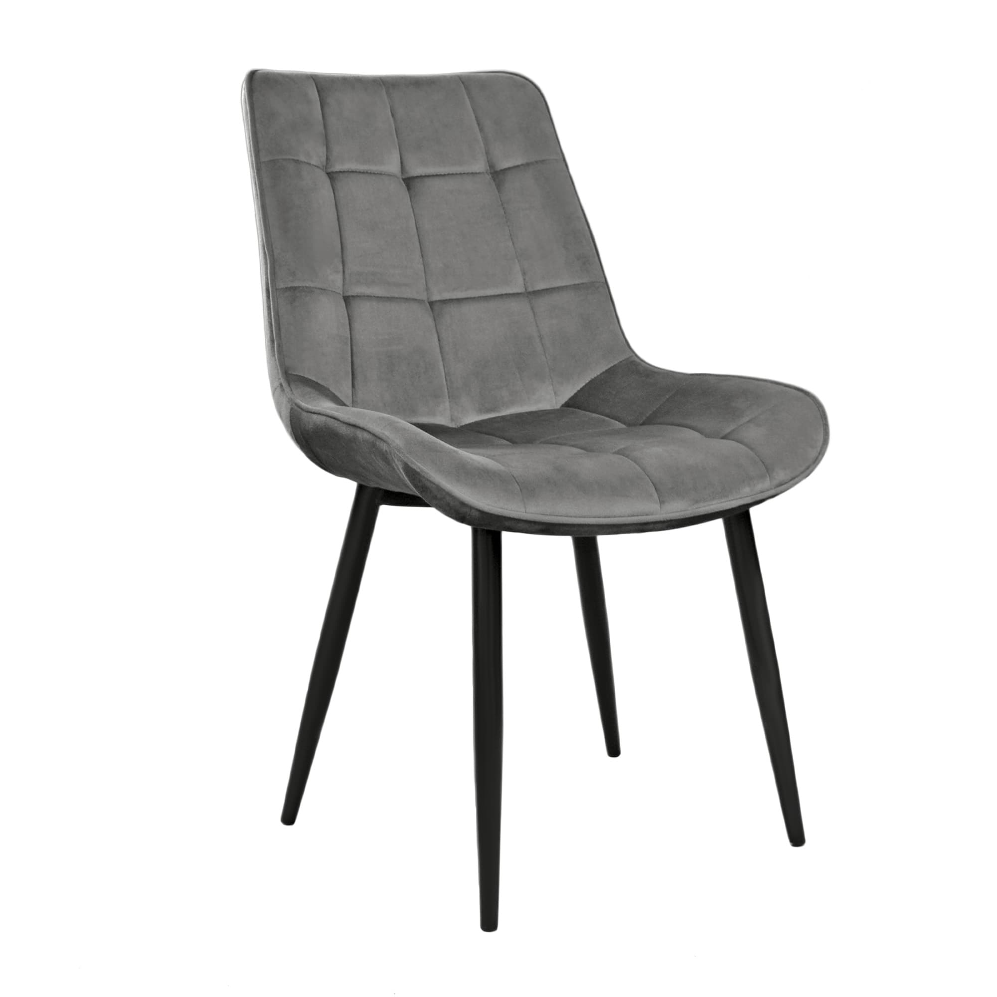 Cumpara  Mobilier de birou - Scaun HANS (Hlr21) Catifea Dark Grey+Black Le..