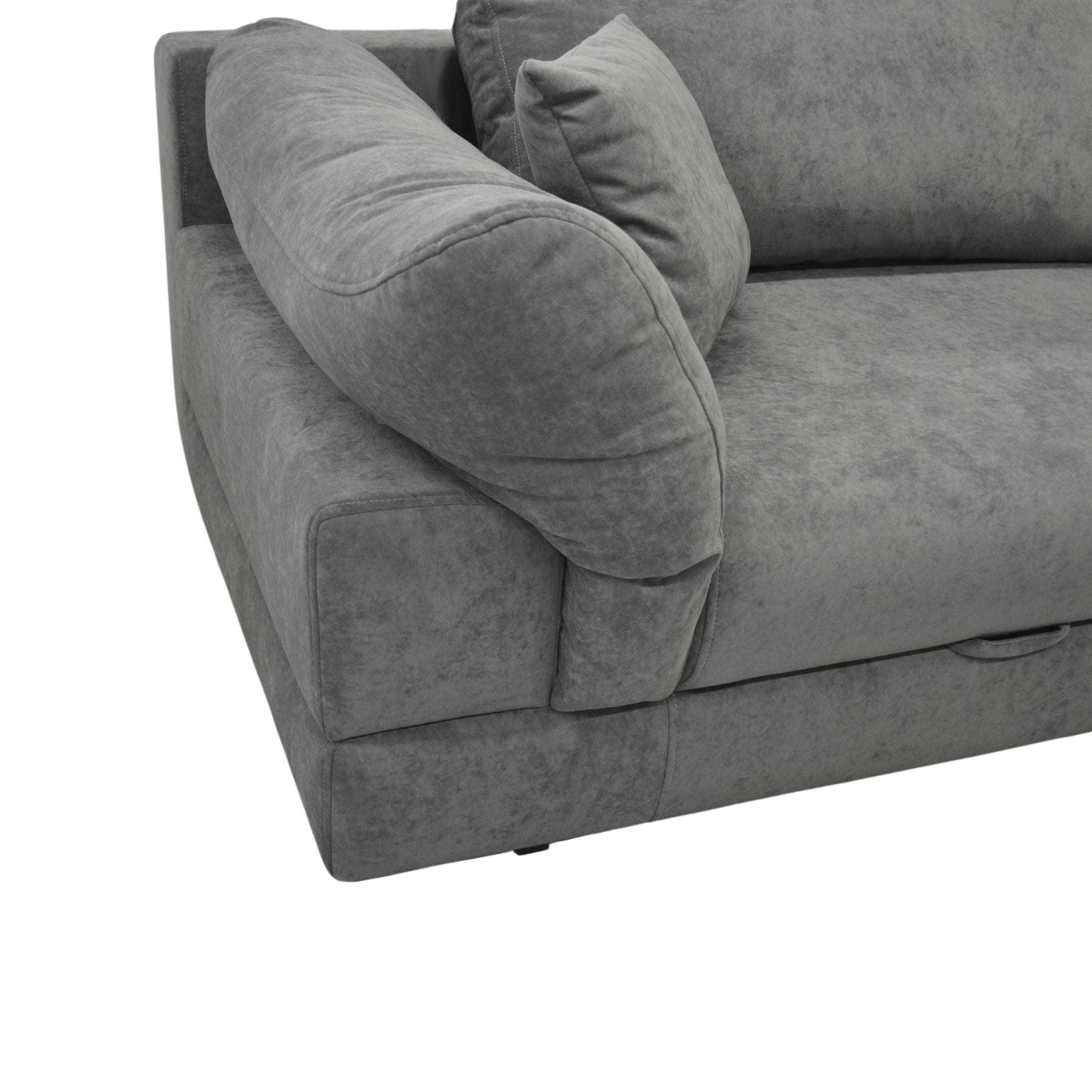 Canapea Extensibilă Neapoli Dark Grey