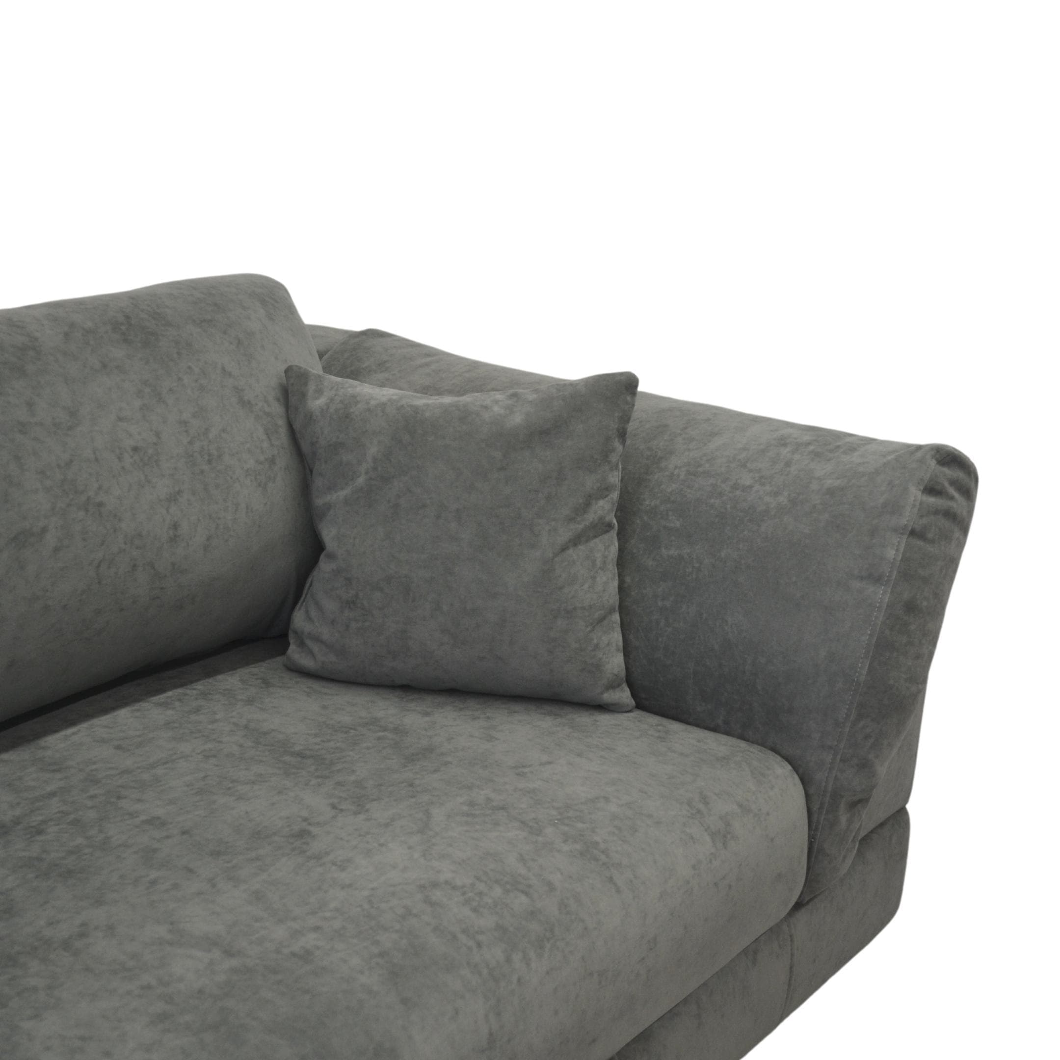 Canapea Extensibilă Neapoli Dark Grey