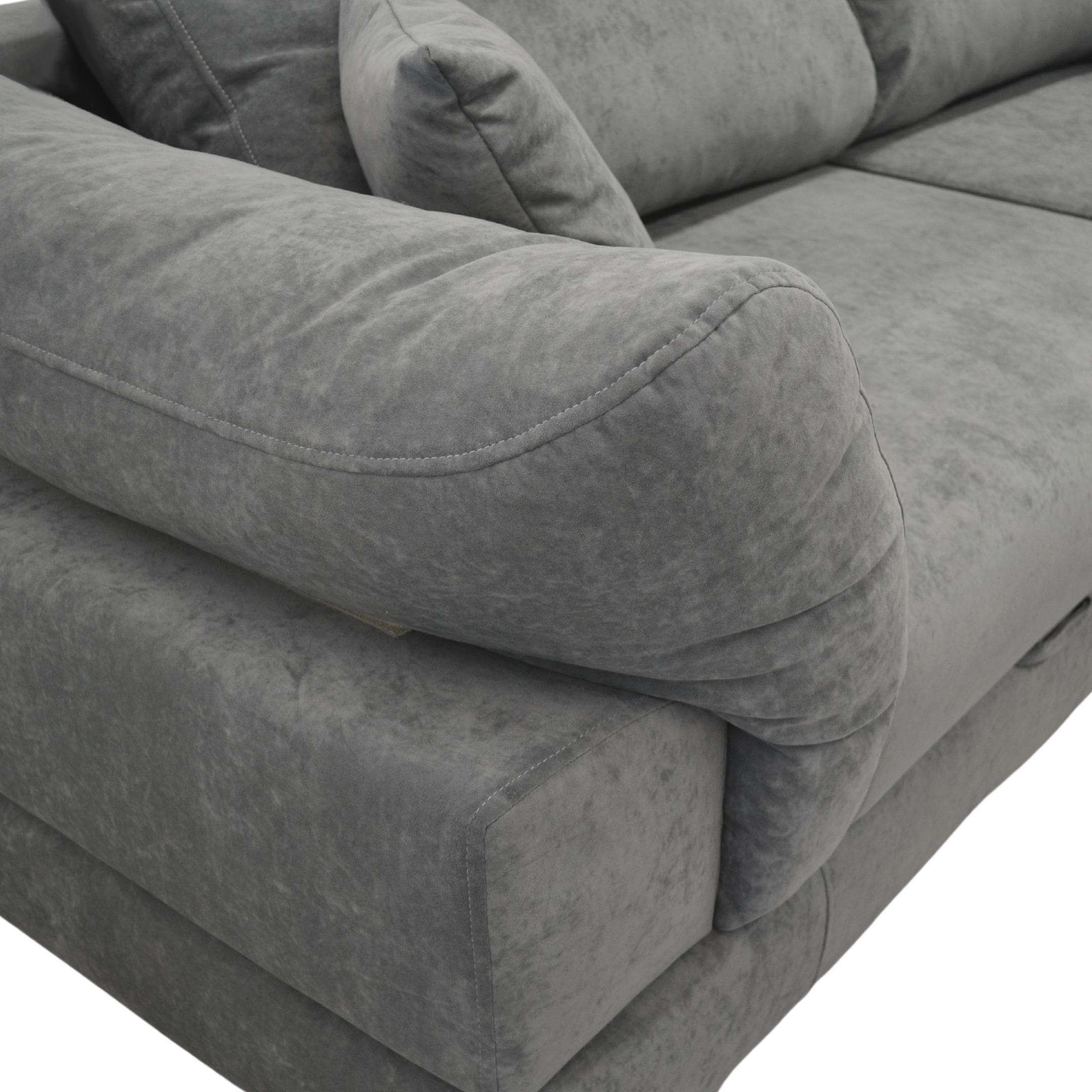 Canapea Extensibilă Neapoli Dark Grey