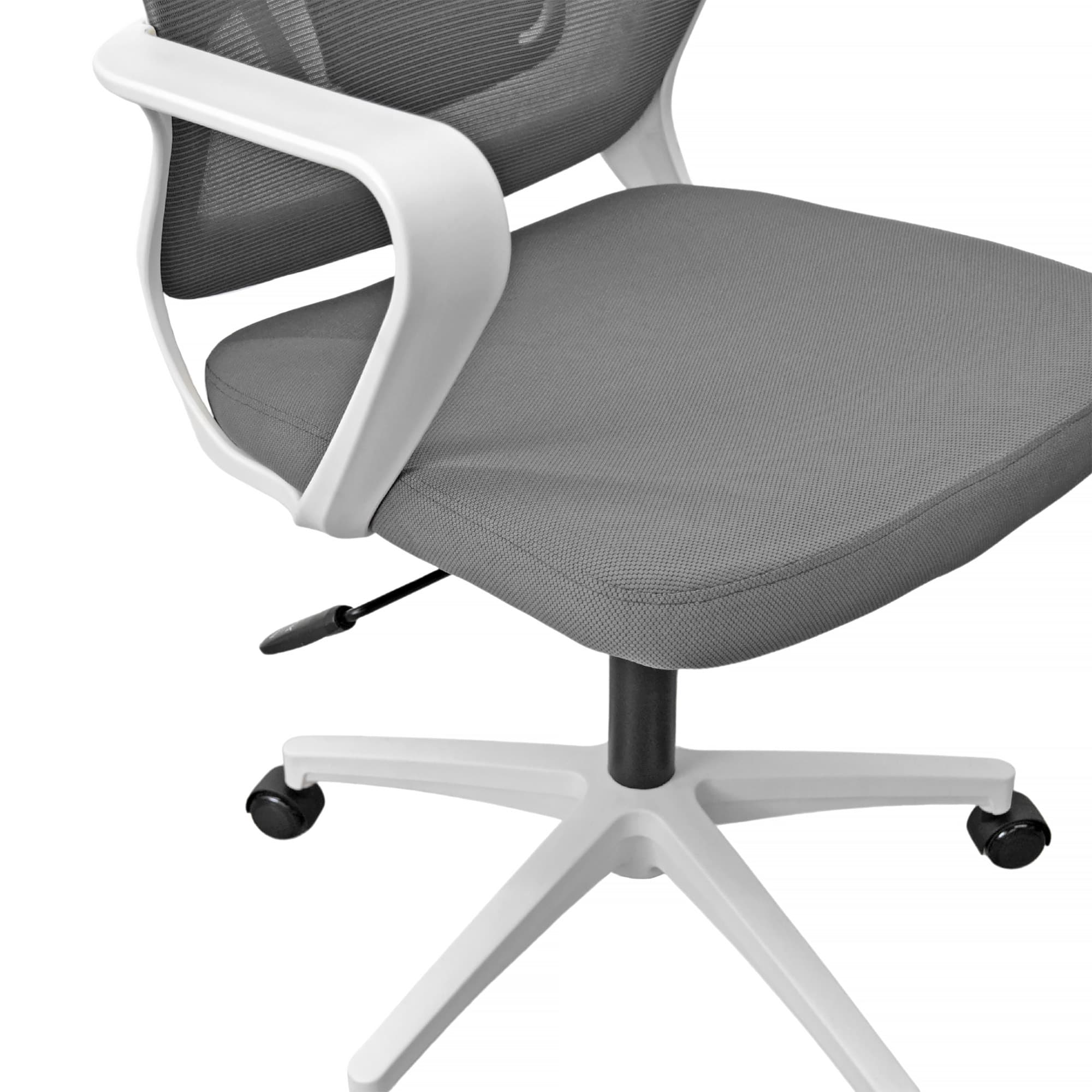 Fotoliu Birou F-20141 A Grey+White Frame