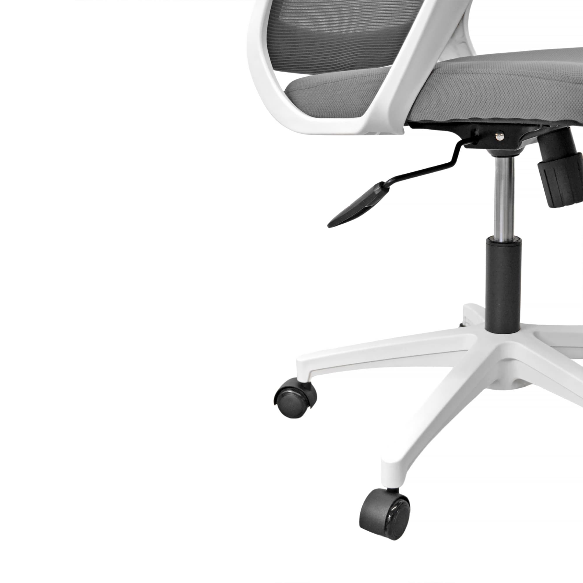 Fotoliu Birou F-20141 A Grey+White Frame