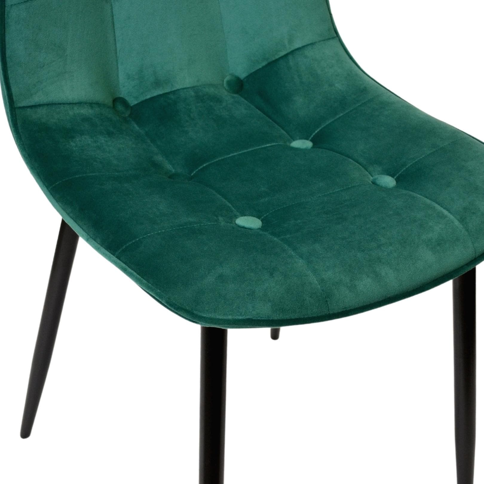 Scaun M-01-3 (Hlr-56) Catifea Green+Black Legs