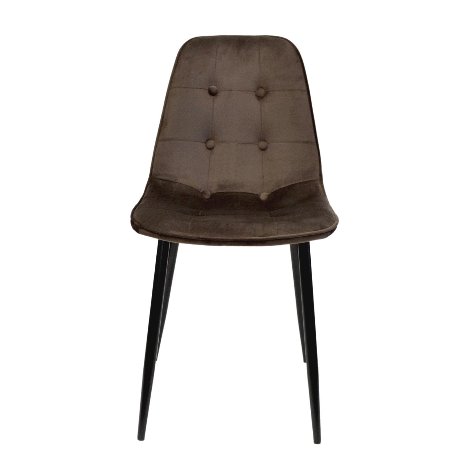 Scaun M-01-3 (Hlr-49) Catifea Brown+Black Legs