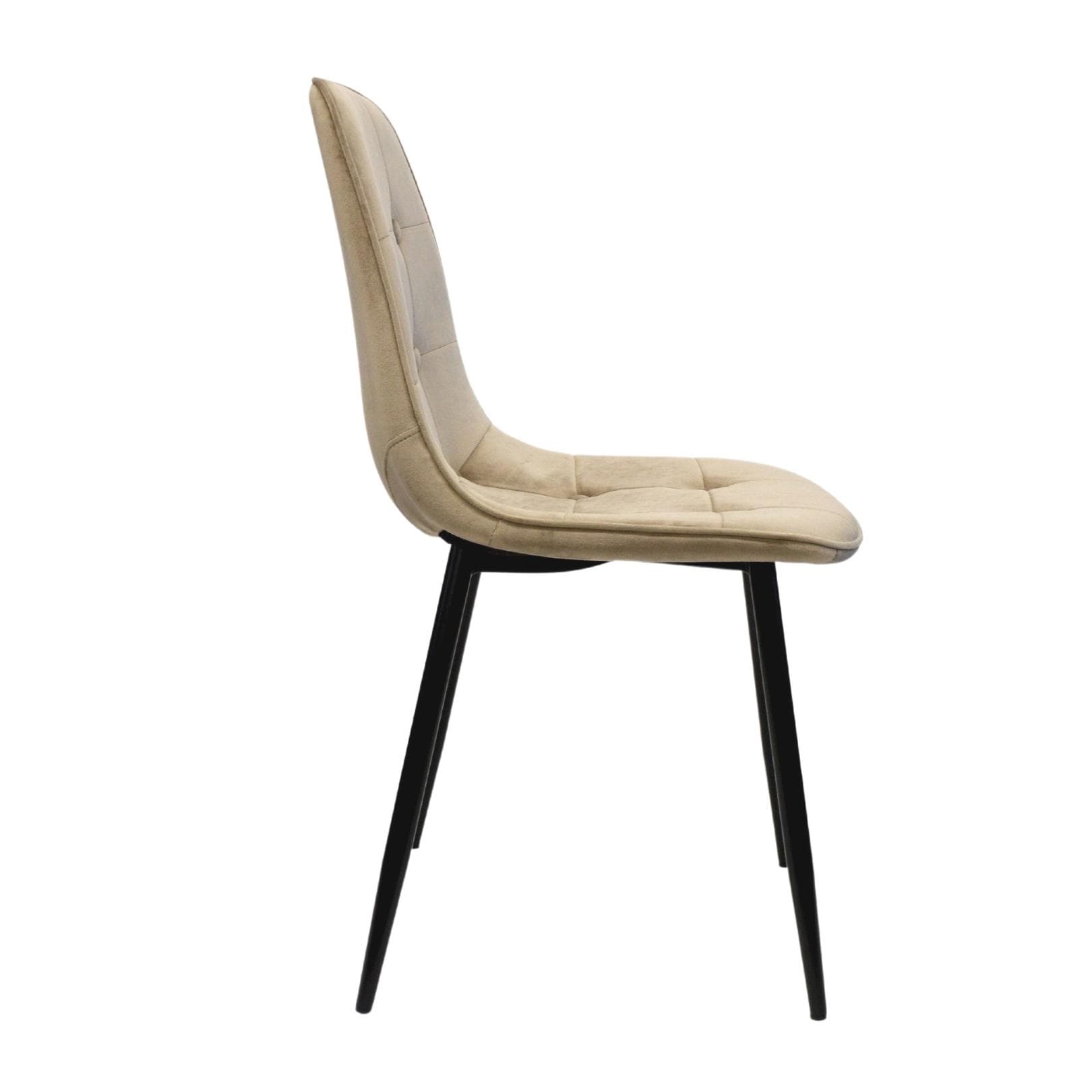 Scaun M-01-3 (Hlr-9) Catifea Cappucino+Black Legs
