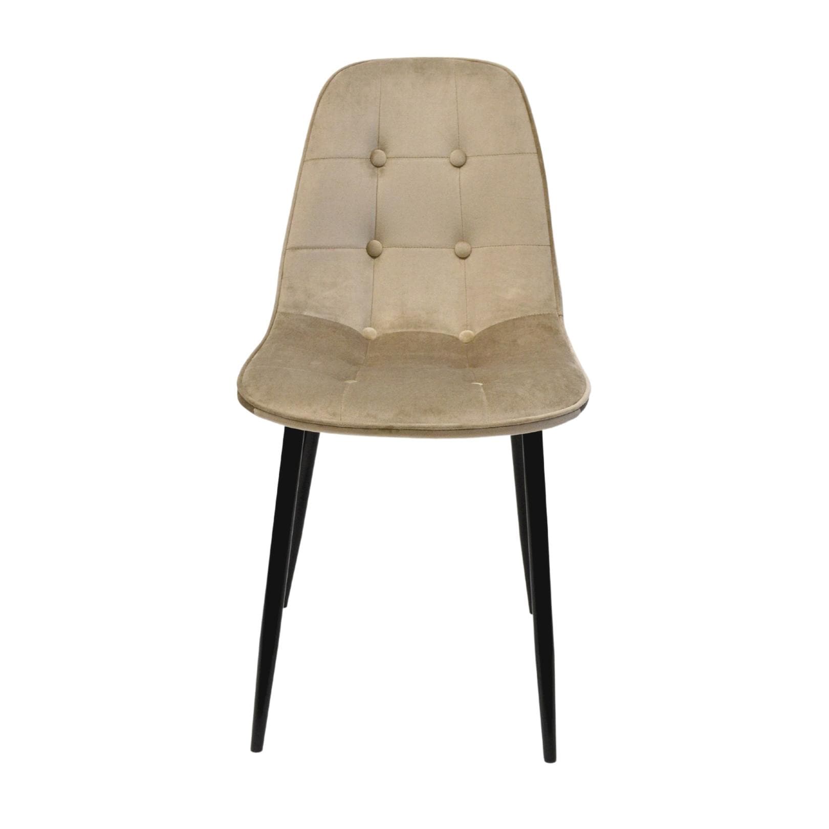 Scaun M-01-3 (Hlr-9) Catifea Cappucino+Black Legs