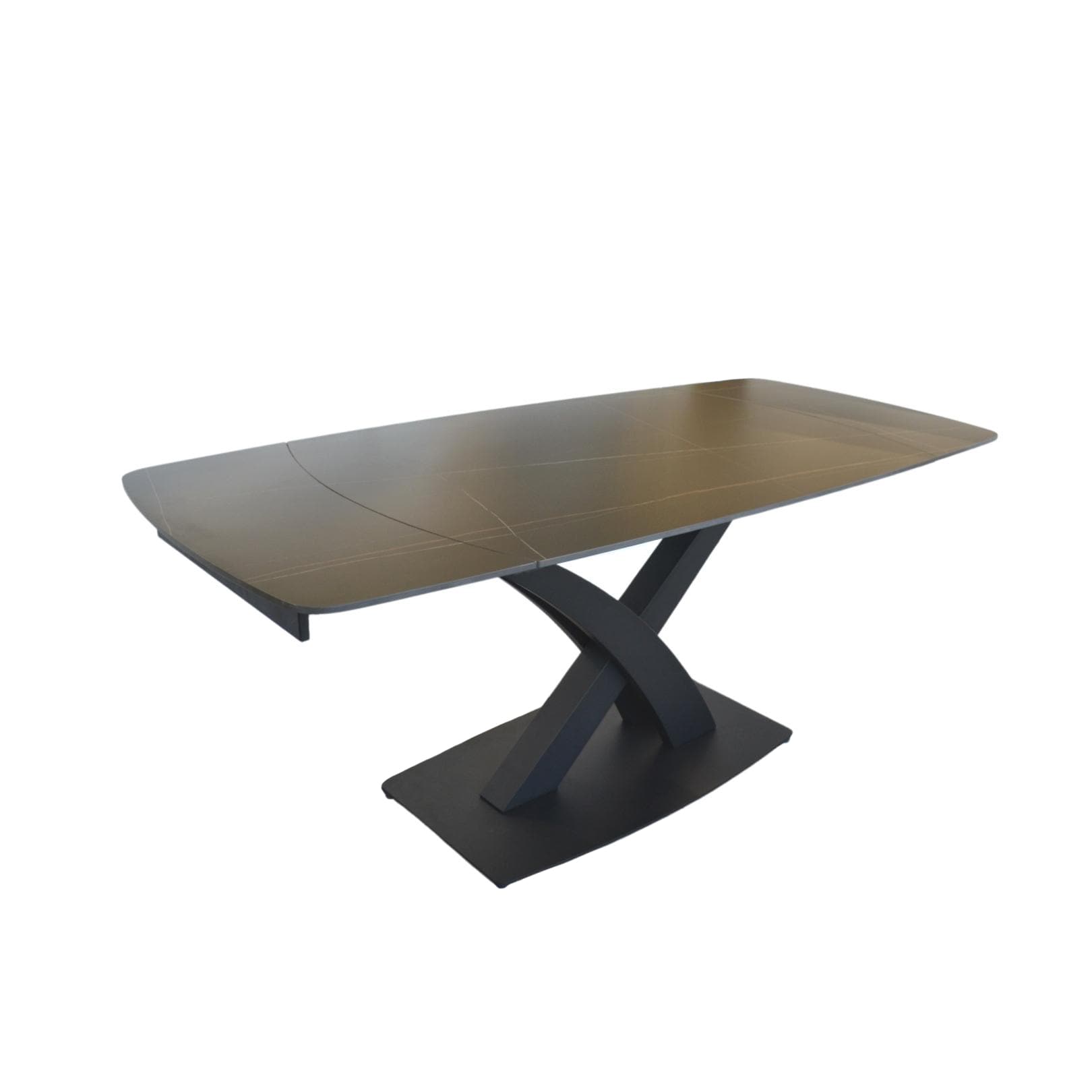 Cumpara  Mobilier pentru bucătărie - Masă Extensibilă VALENSIA Black 120/180×850..