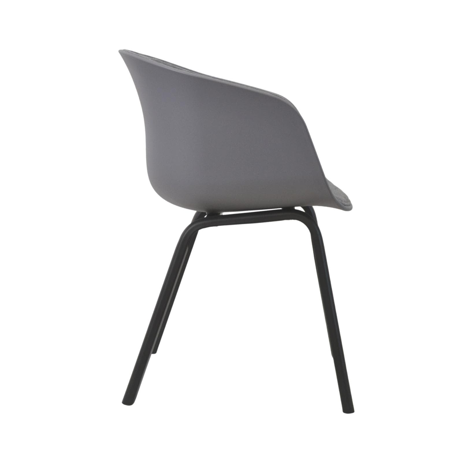 Scaun Cortez-F Grey/Black Legs