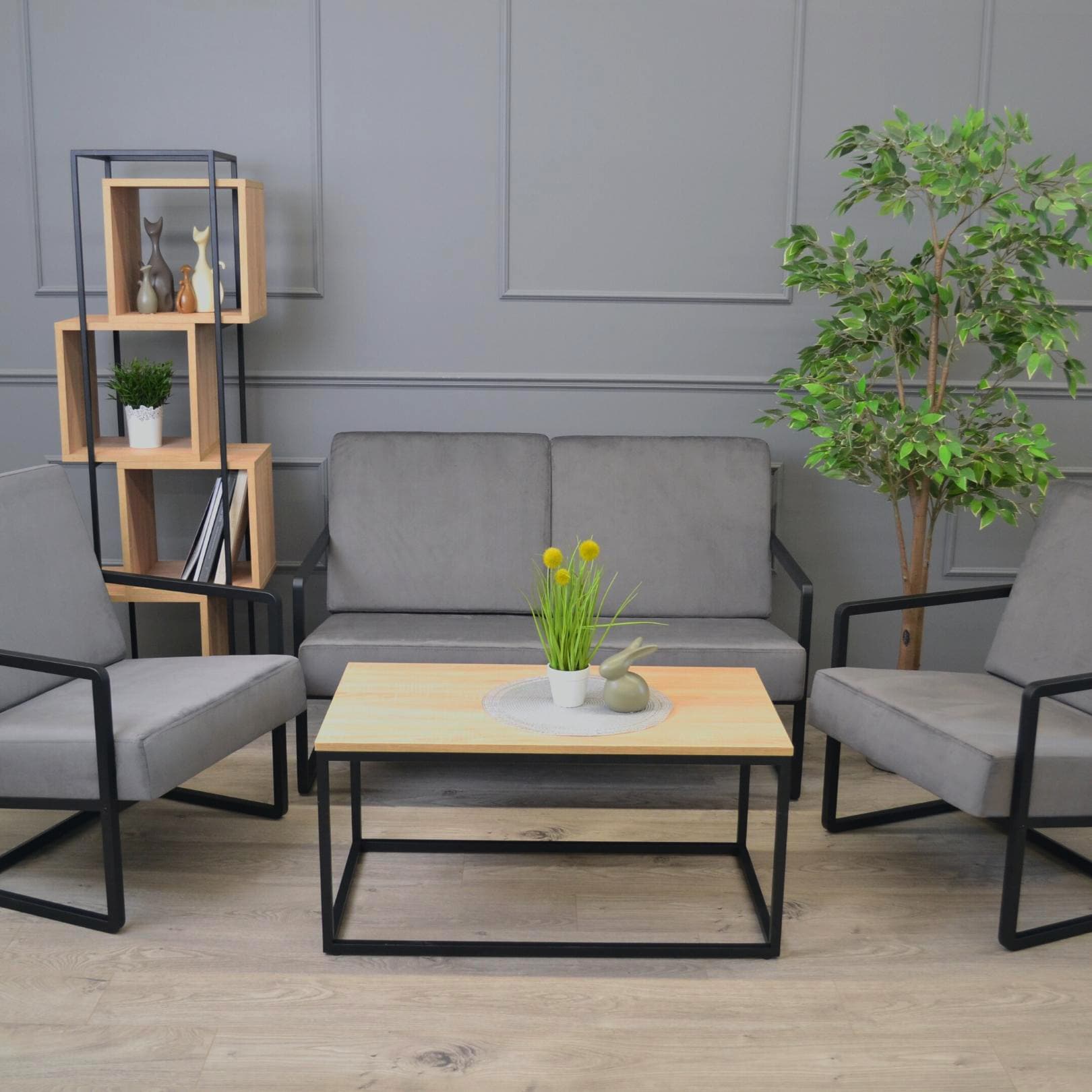 Canapea Milton Dark Grey