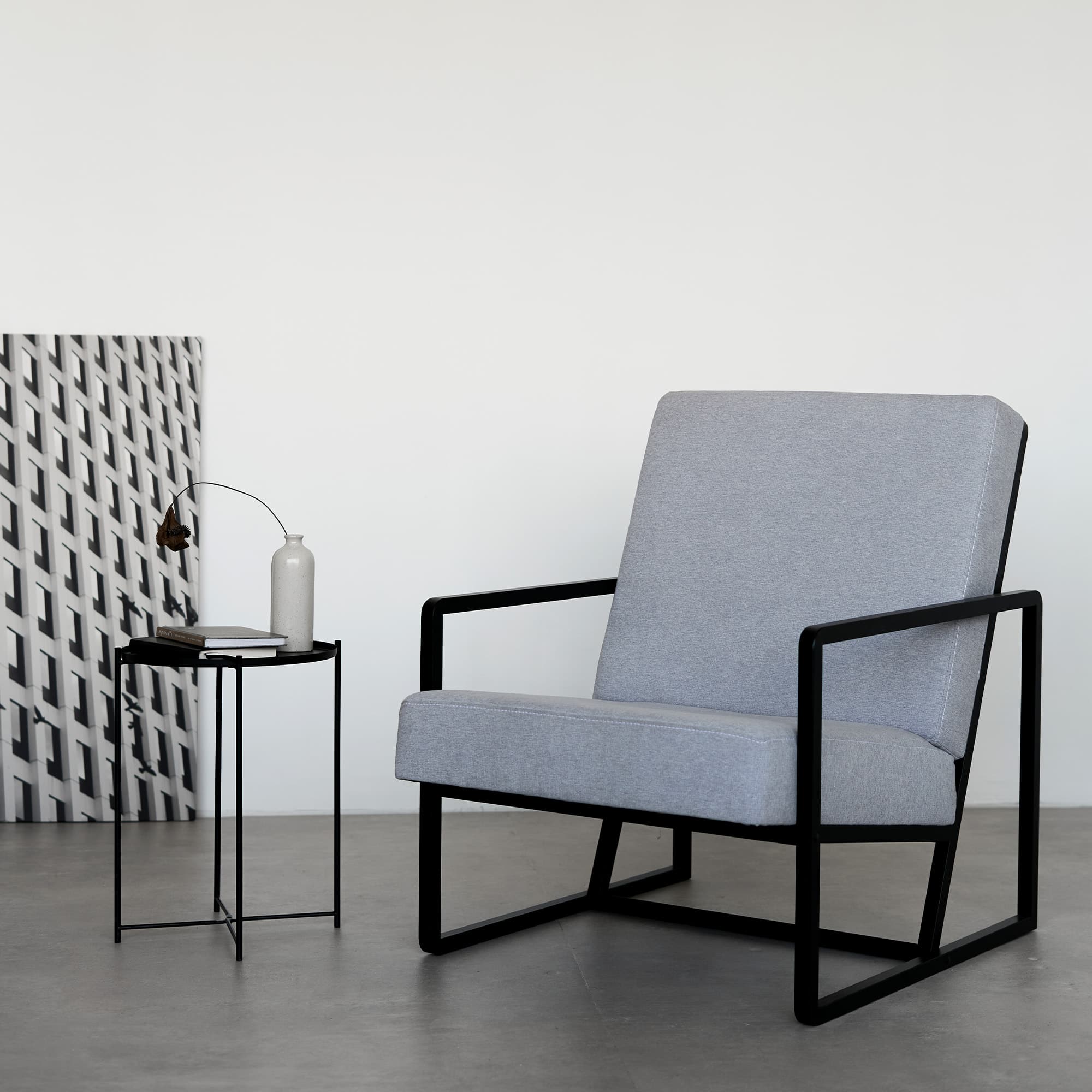 Fotoliu Milton Grey