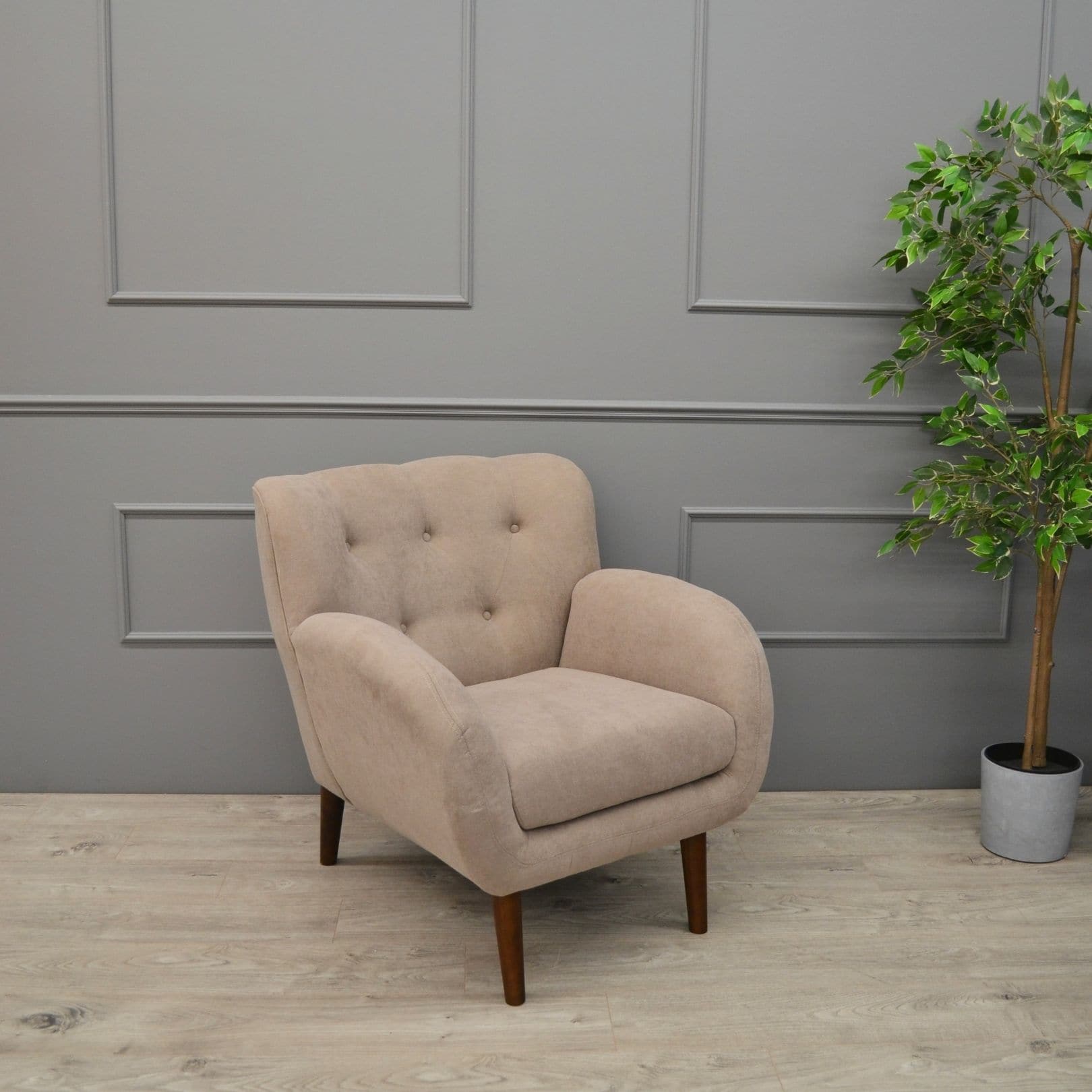 Fotoliu GLORY Light Brown