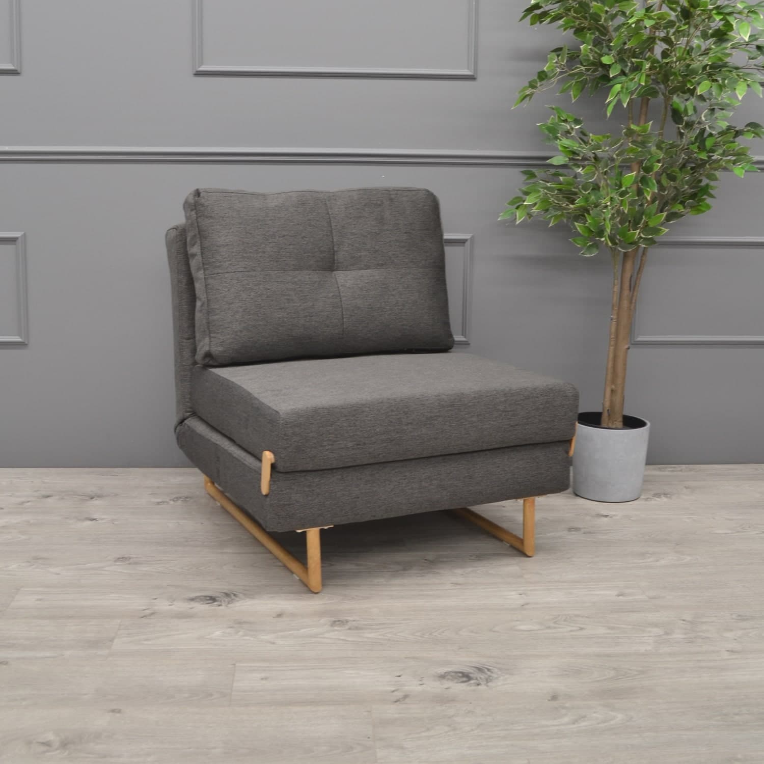 Fotoliu Extensibil Lm-105 (80 Cm) Dark Grey