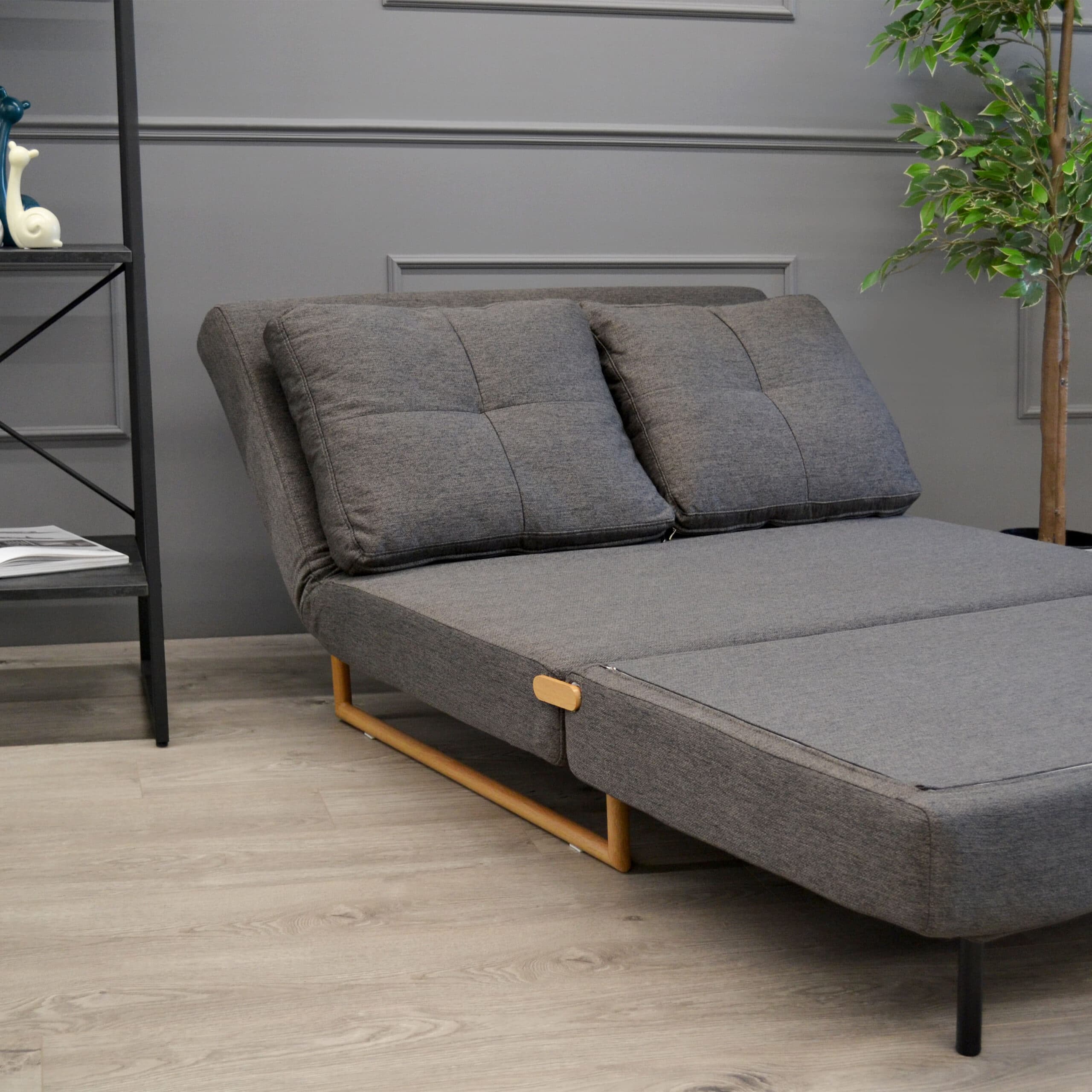 Canapea Extensibilă Lm-105 (120 Cm) Dark Grey