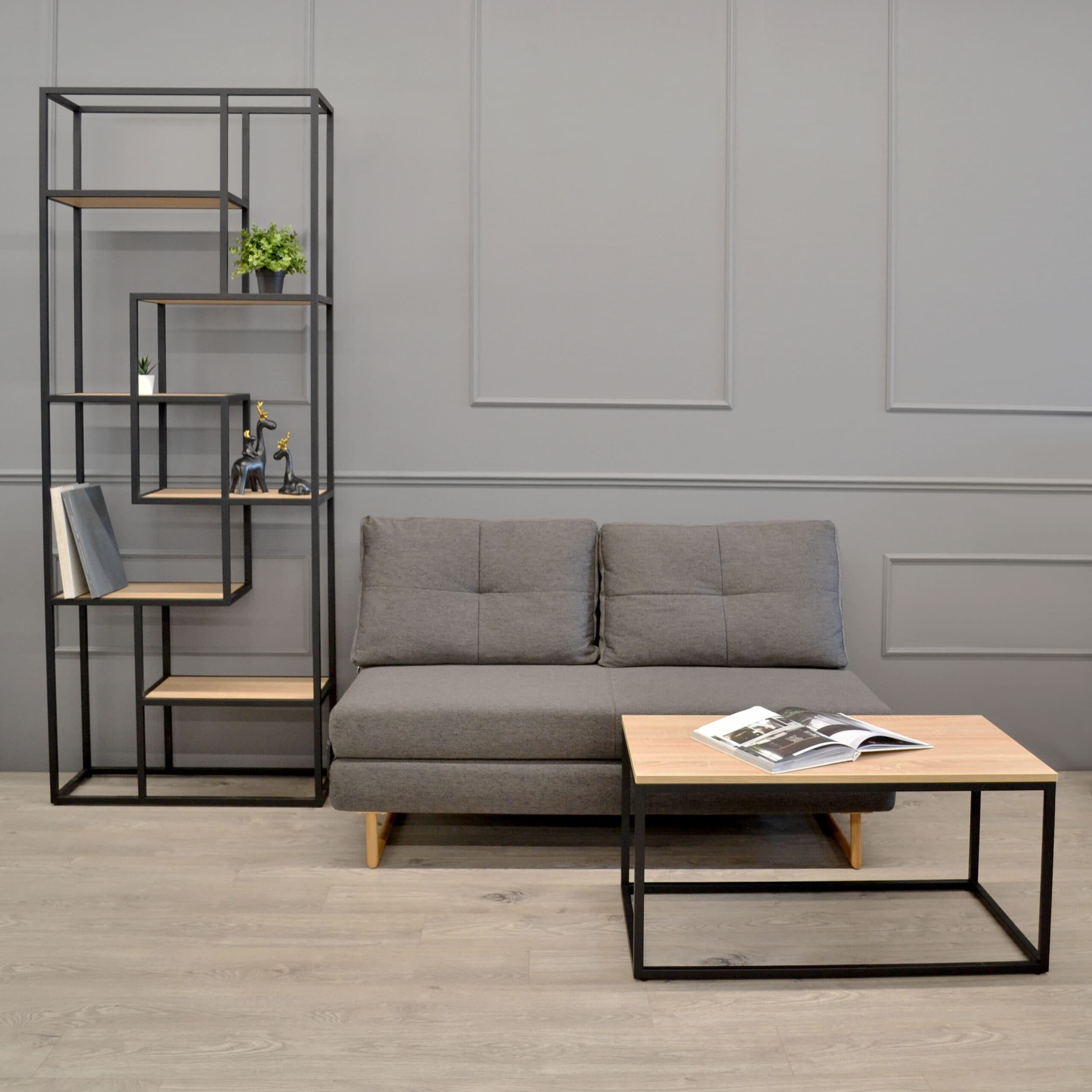 Canapea Extensibilă Lm-105 (150 Cm) Dark Grey