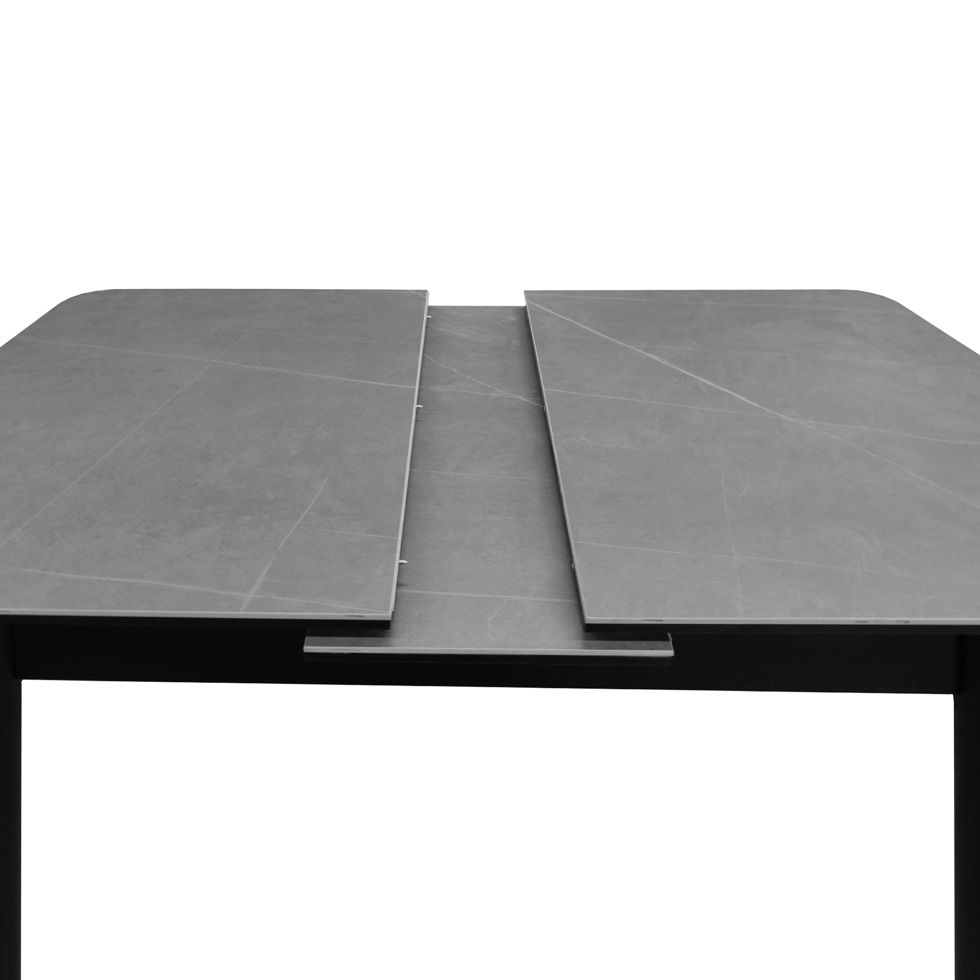 Masă Extensibilă Granna Grey+Black Legs