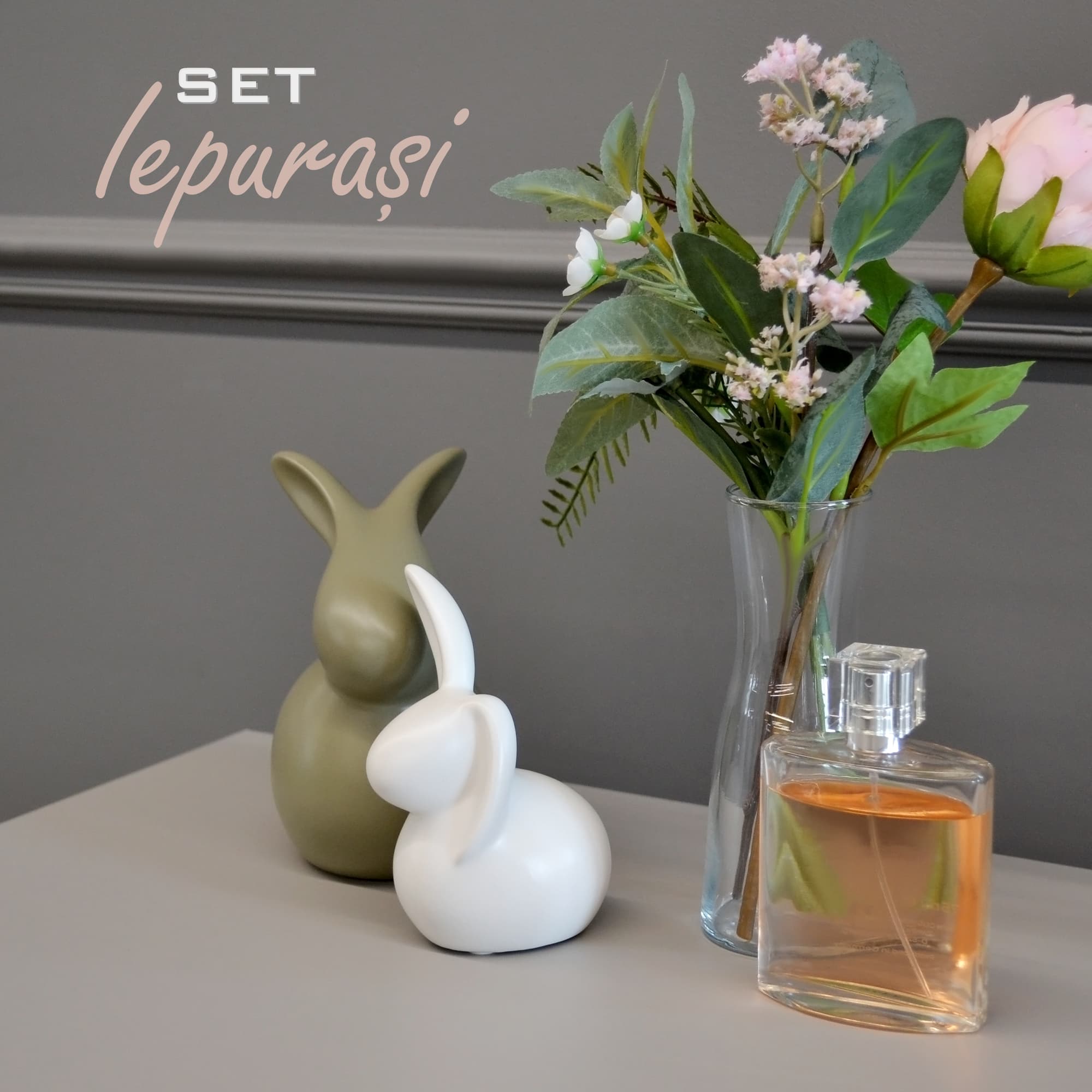 Set Figurine Iepurași