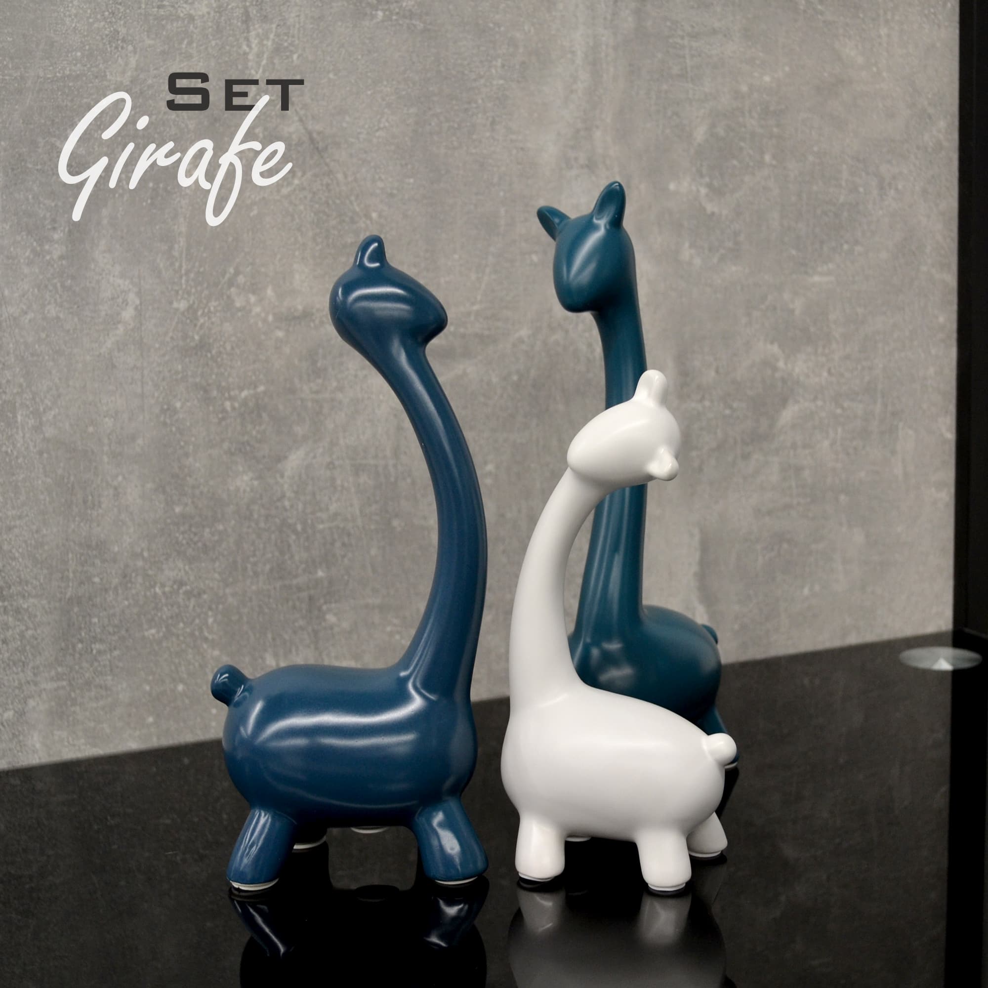 Set Suvenire GIRAFE Blue