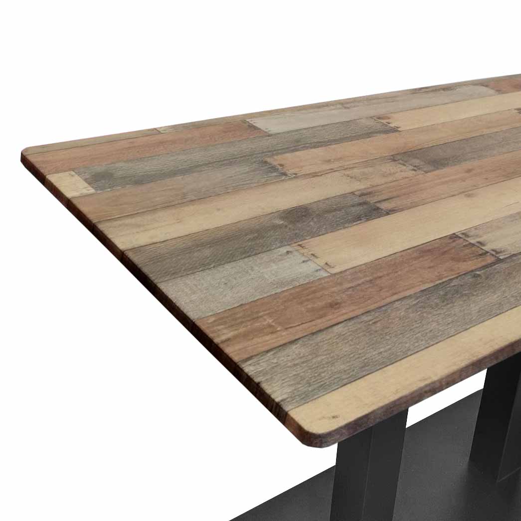 Masă HORECA DOUBLE Werzalit Apple Crates 120×70