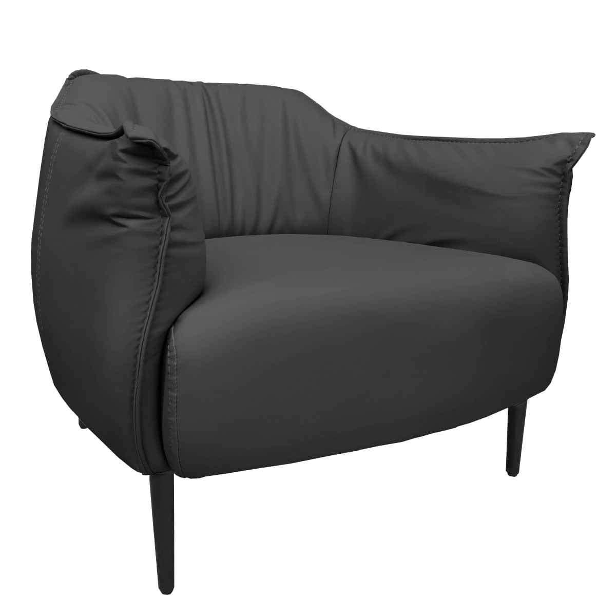 Fotoliu King Black