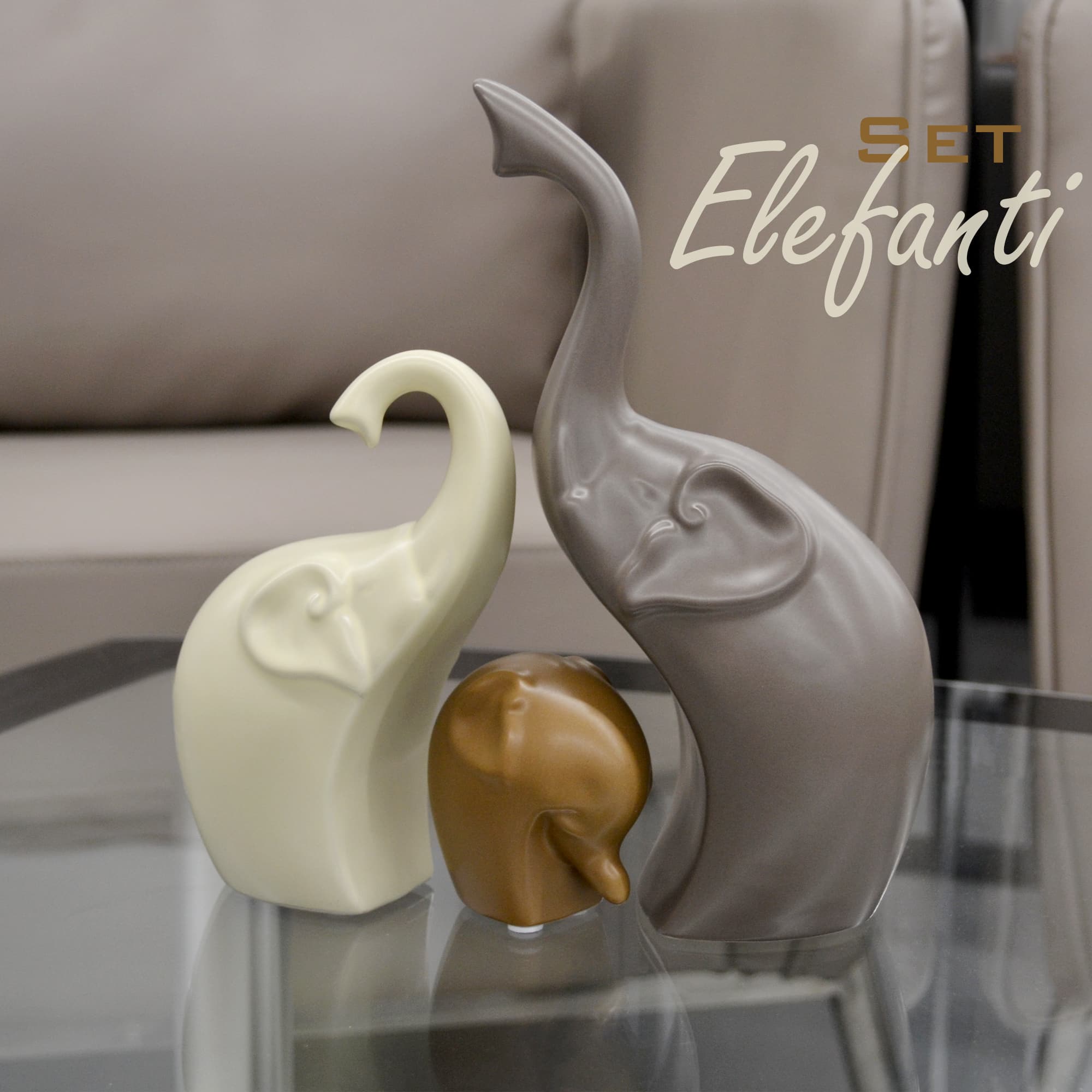 Set Suvenire Deco Elefanți