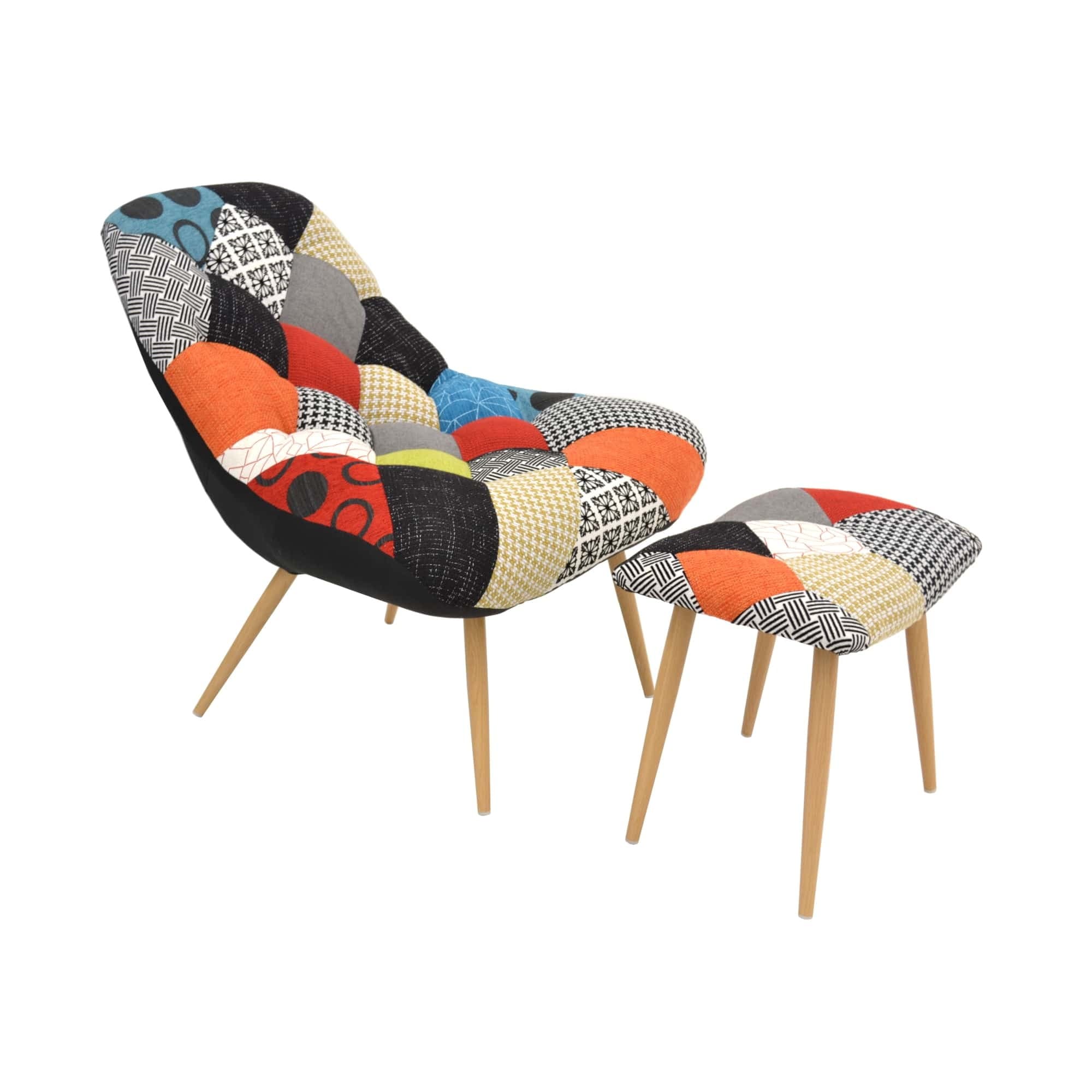 Fotoliu TRIO Patchwork