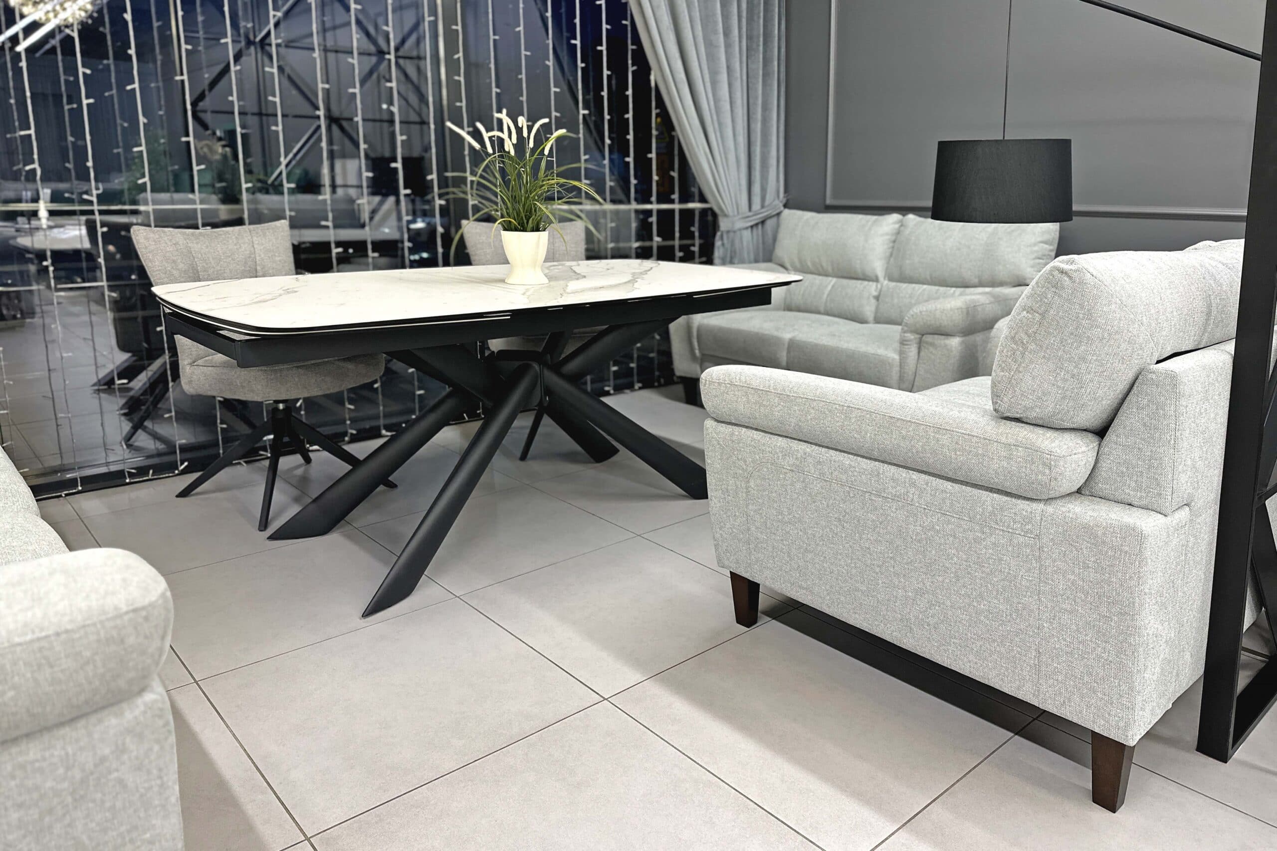 Canapea Mellissa-2 Grey