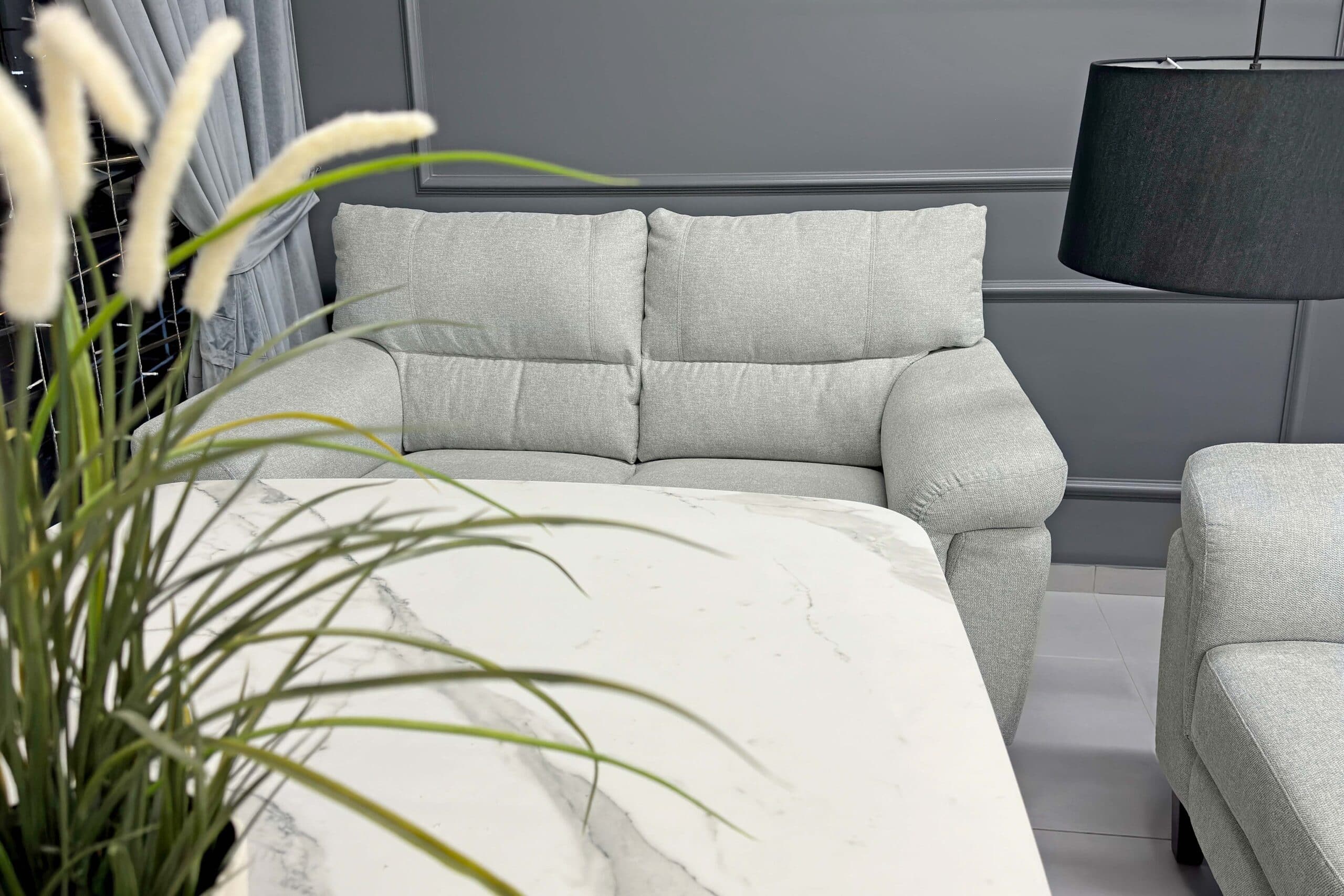 Canapea Mellissa-2 Grey