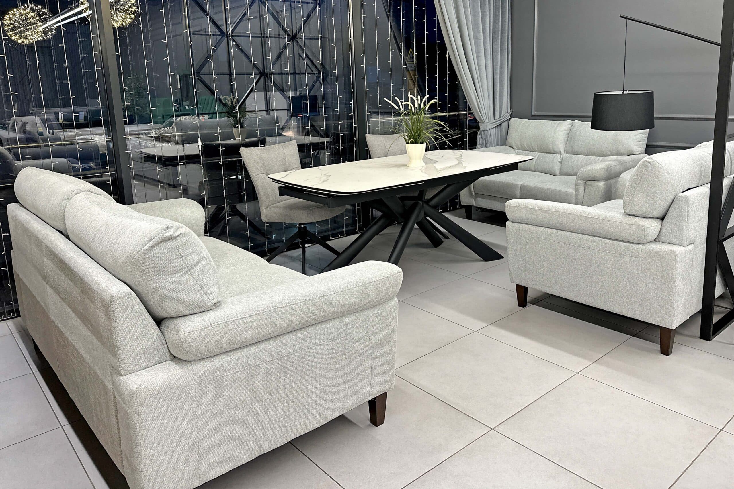 Canapea Mellissa-3 Grey