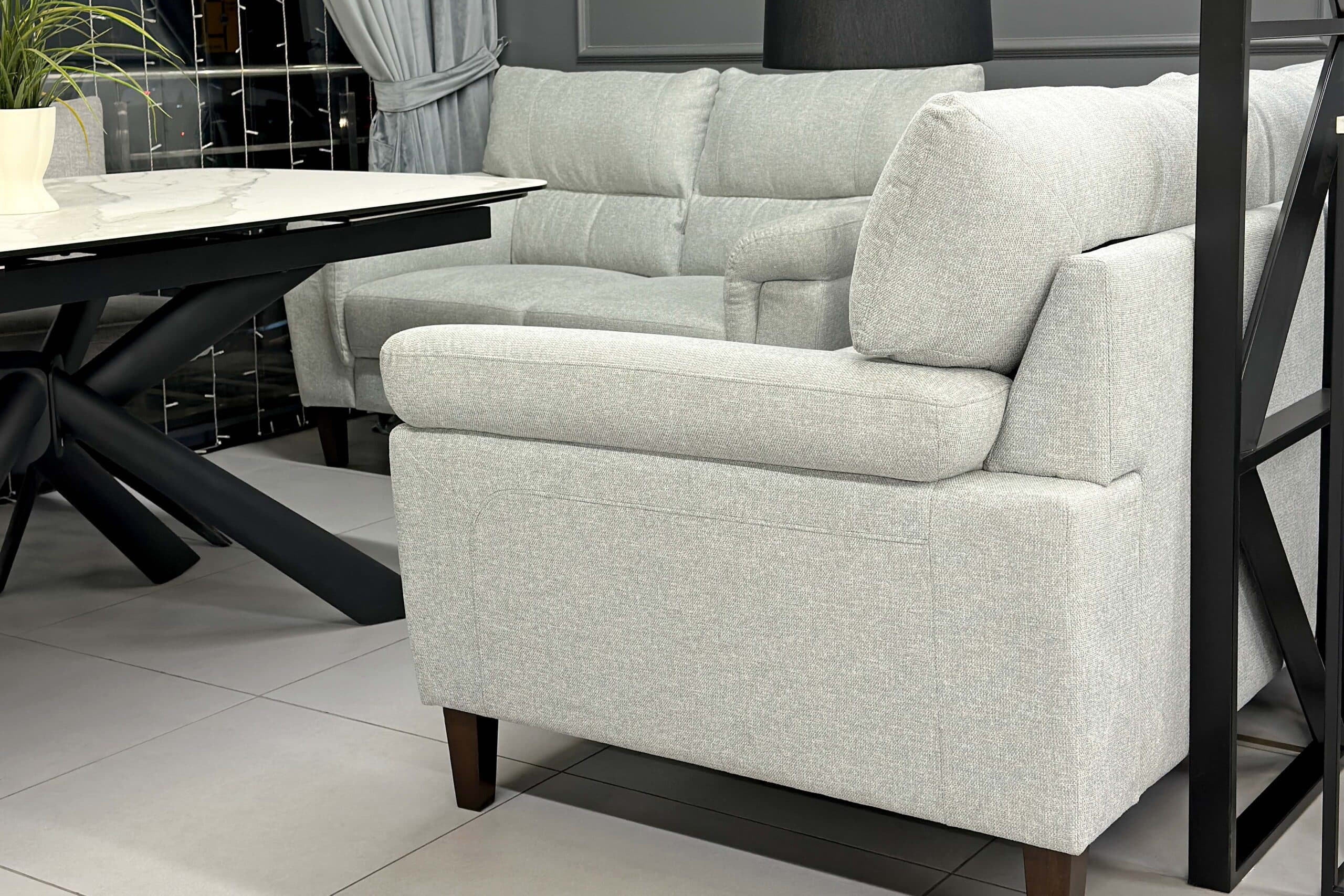 Canapea Mellissa-3 Grey