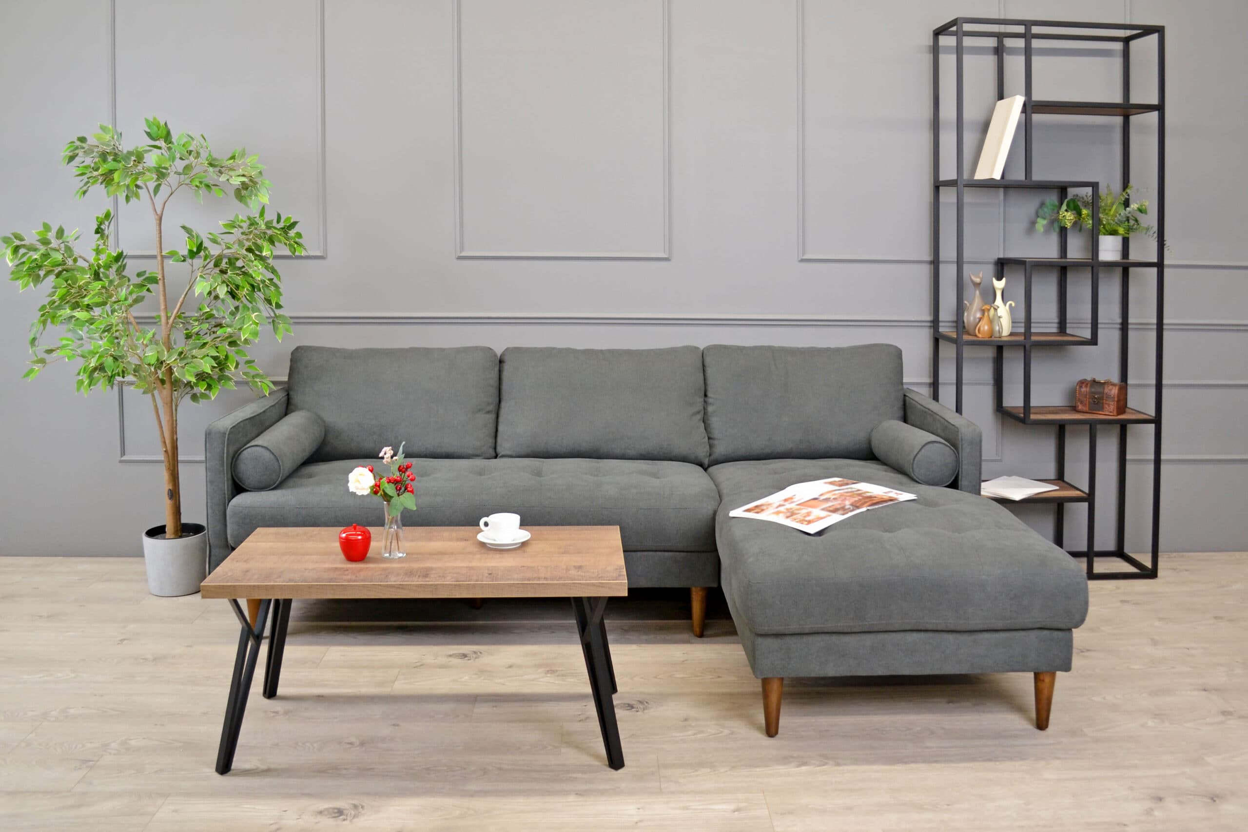 Canapea City Dark-Grey