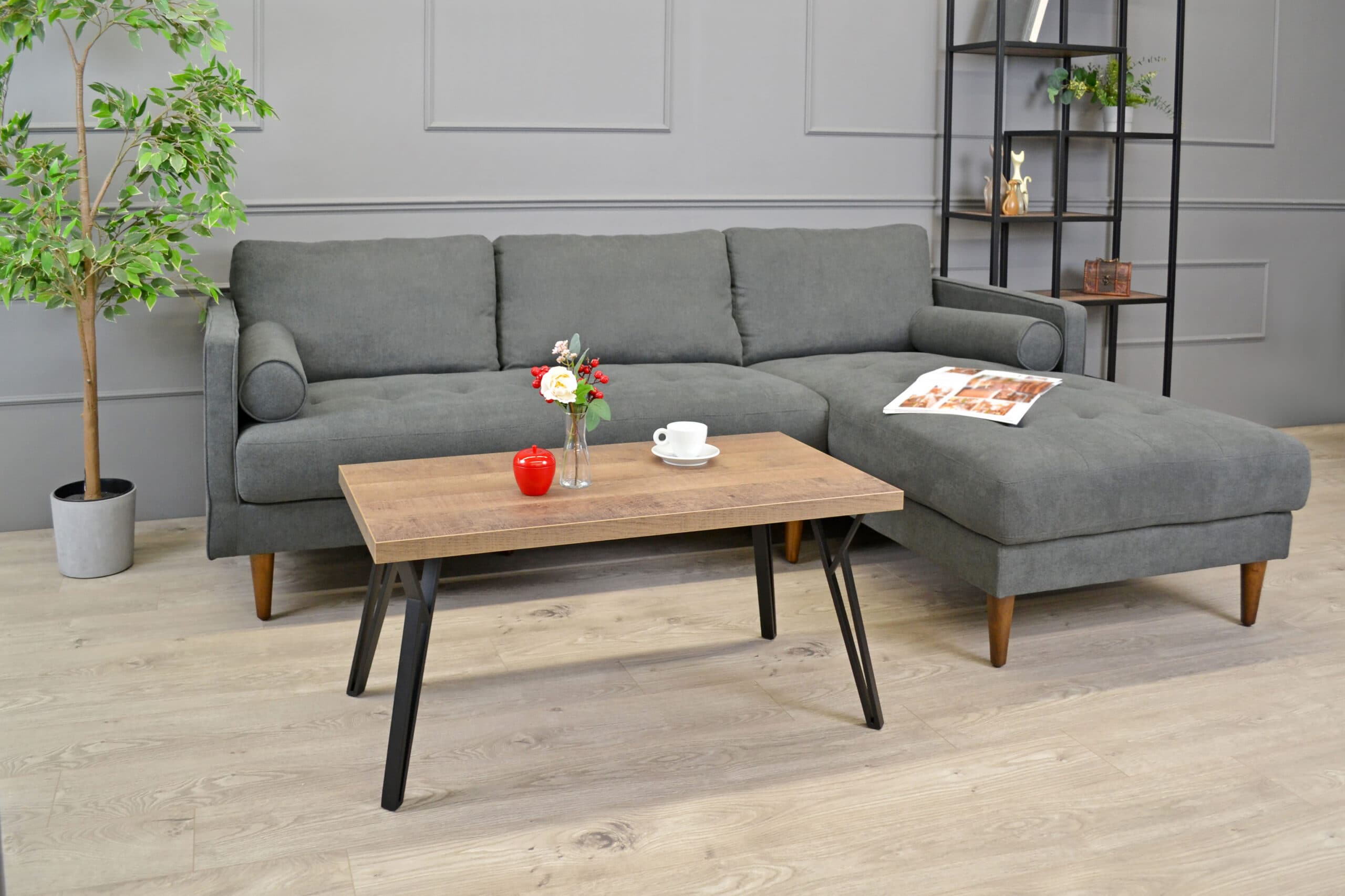 Canapea City Dark-Grey