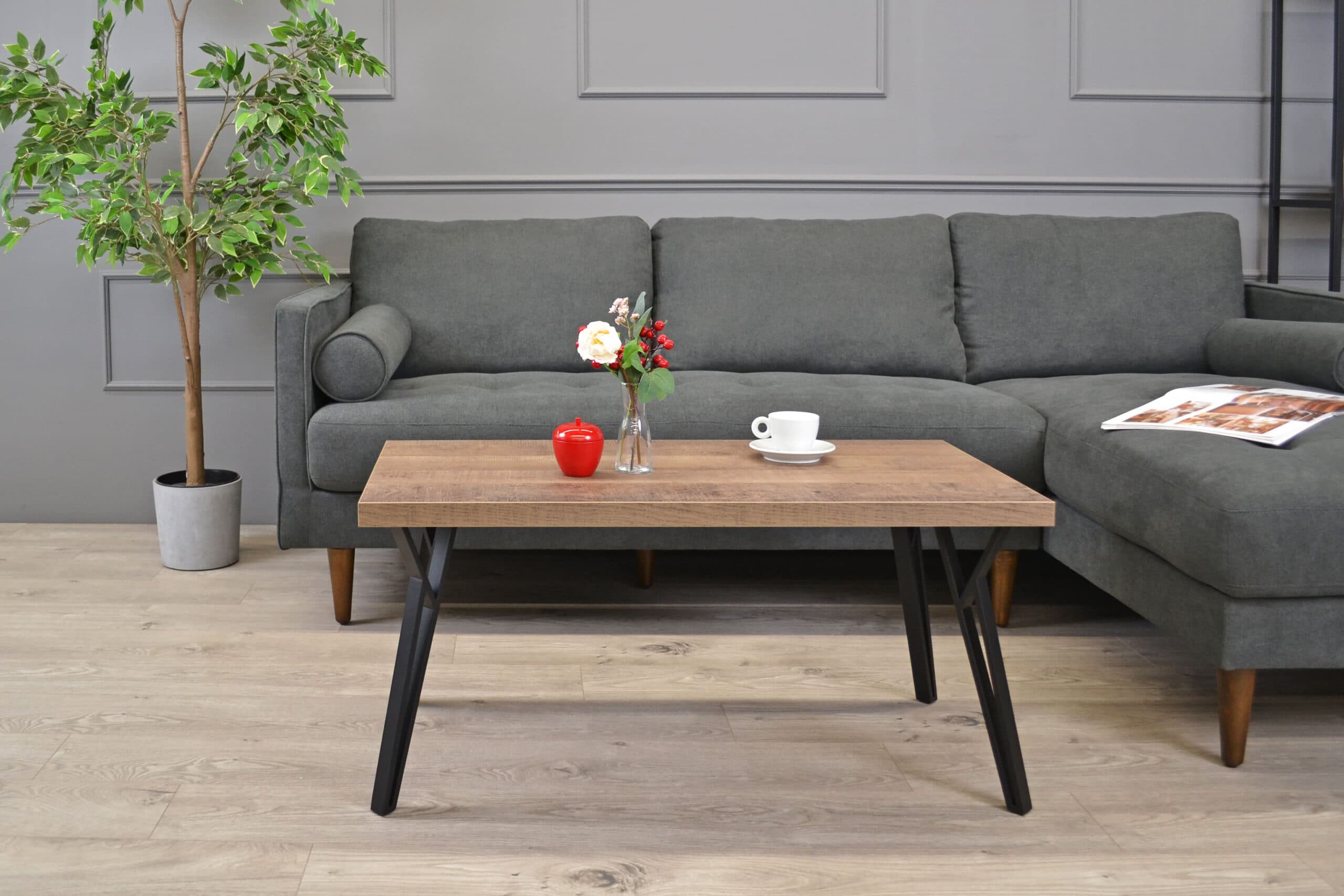 Canapea City Dark-Grey