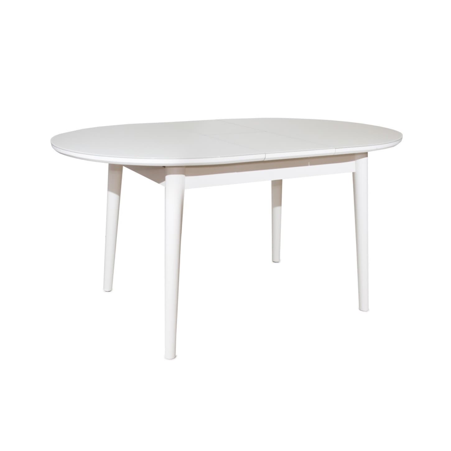 Masă Extensibilă TB-07 Beige+White Legs 120/150×95