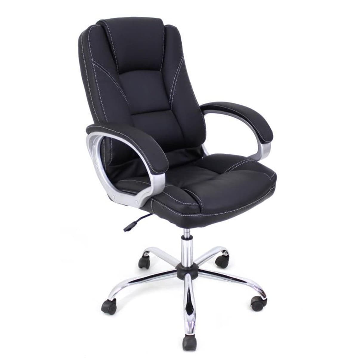 Fotoliu Birou BX-3177~Black Eco Piele